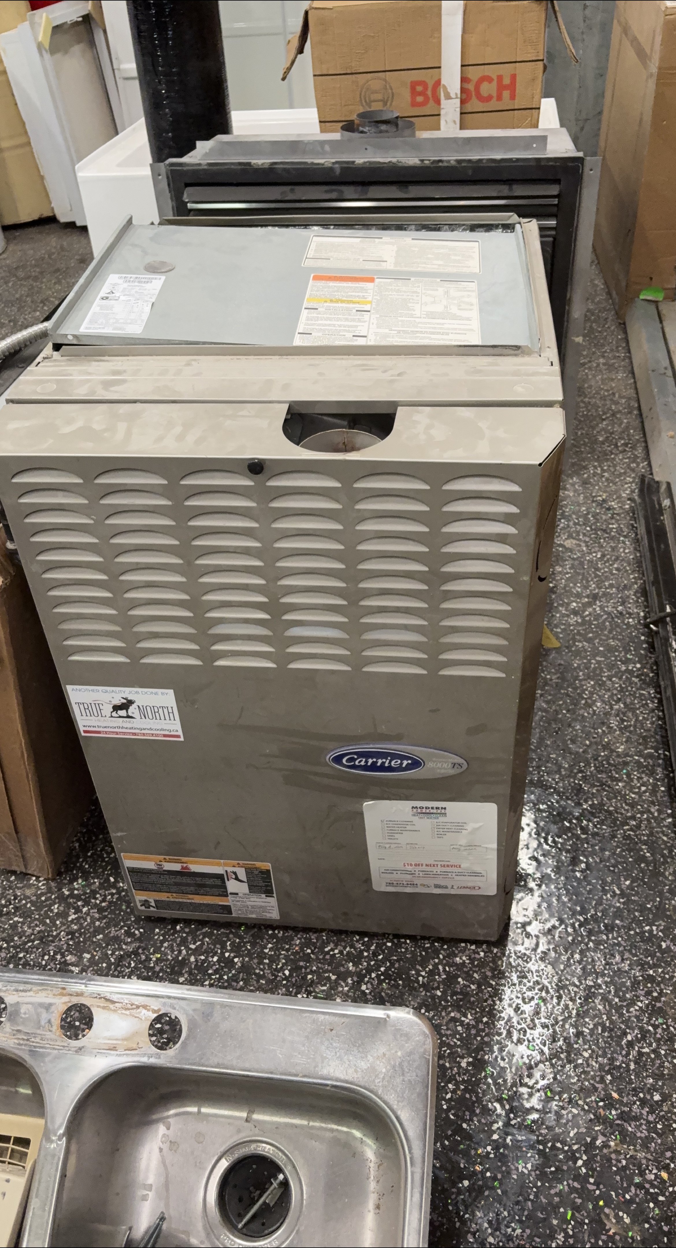 Carrier Furnace Model 58CTA105 thumbnail