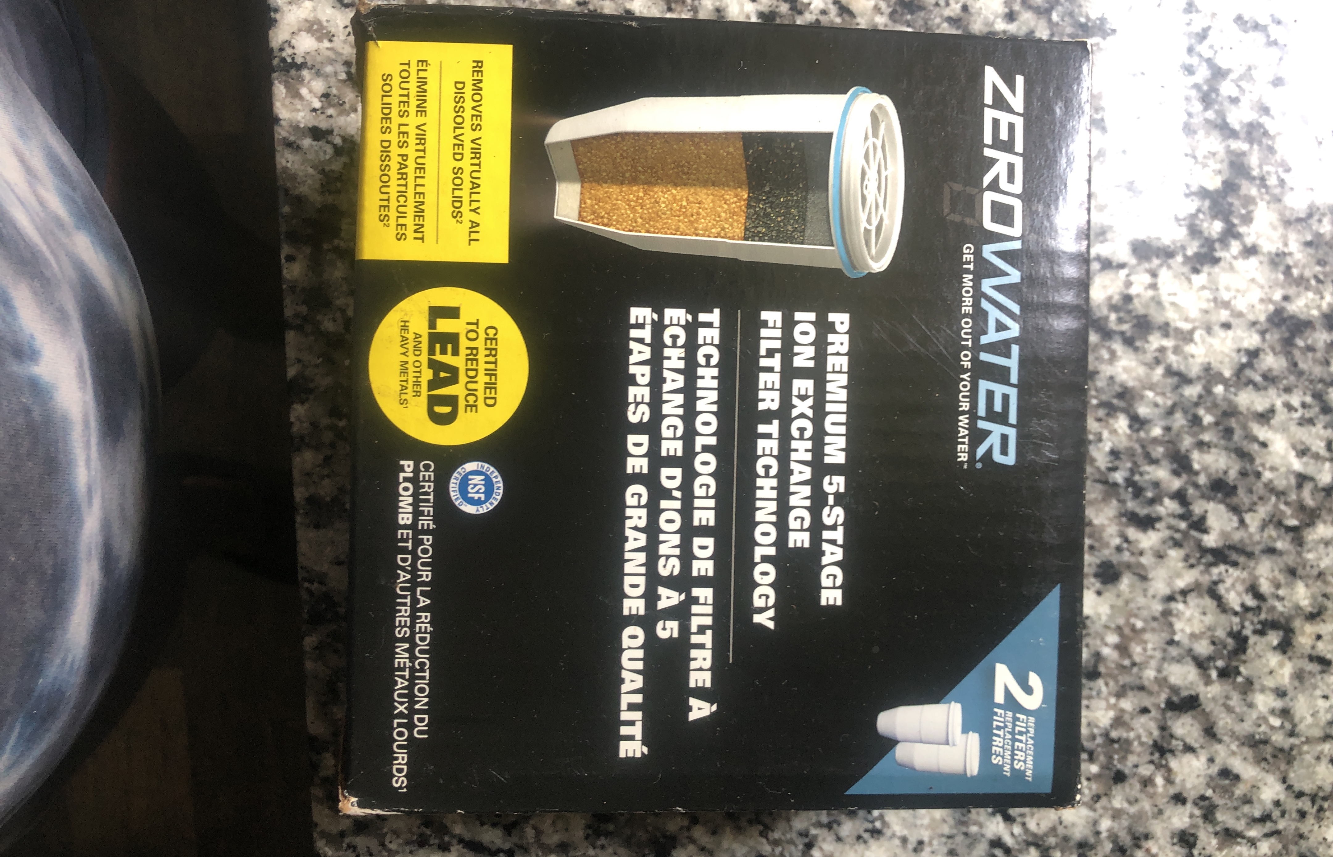 ZeroWater 5-Stage Replacement Filters - 2 Pack thumbnail