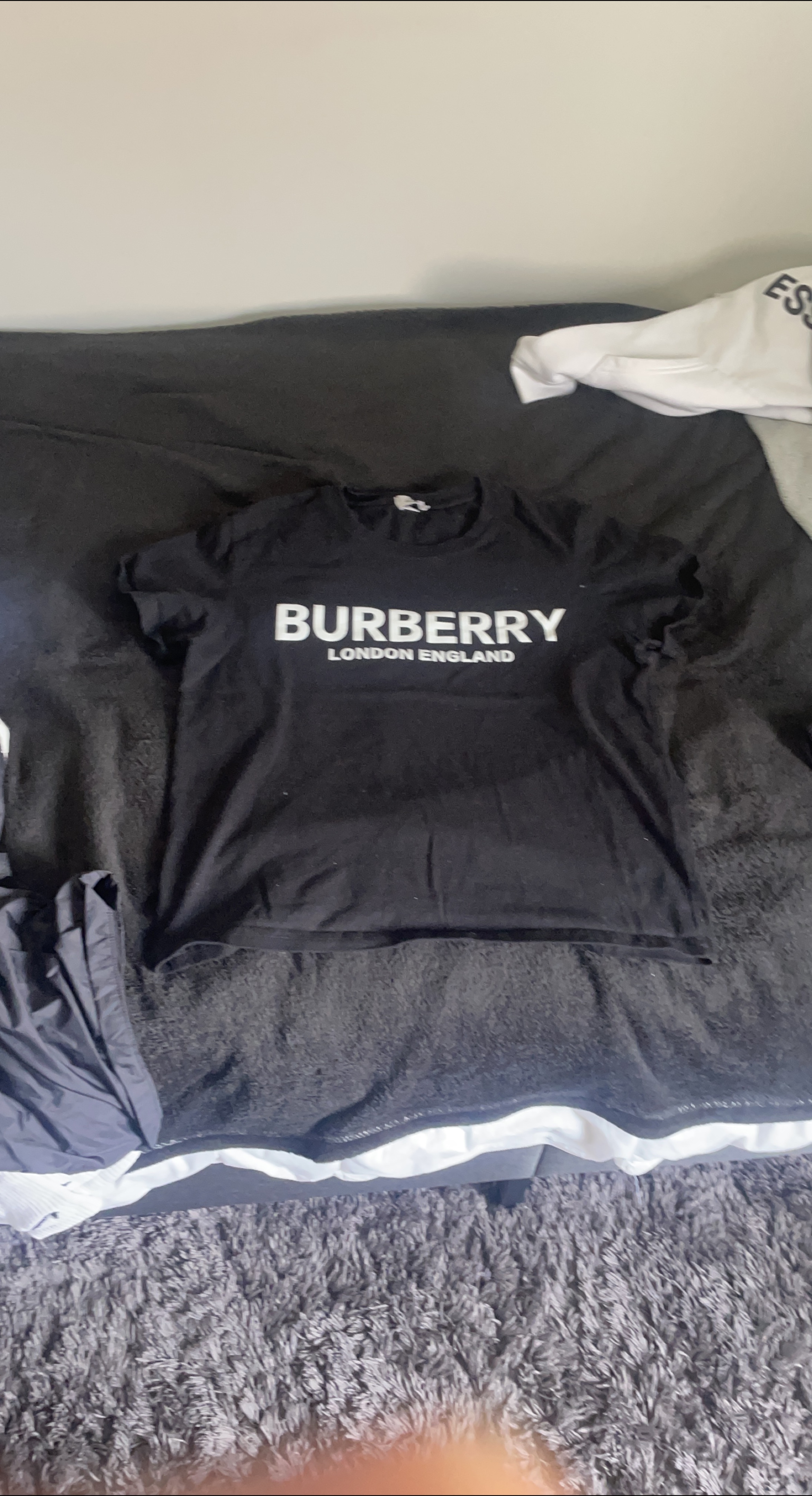 Burberry London England Black T-Shirt thumbnail