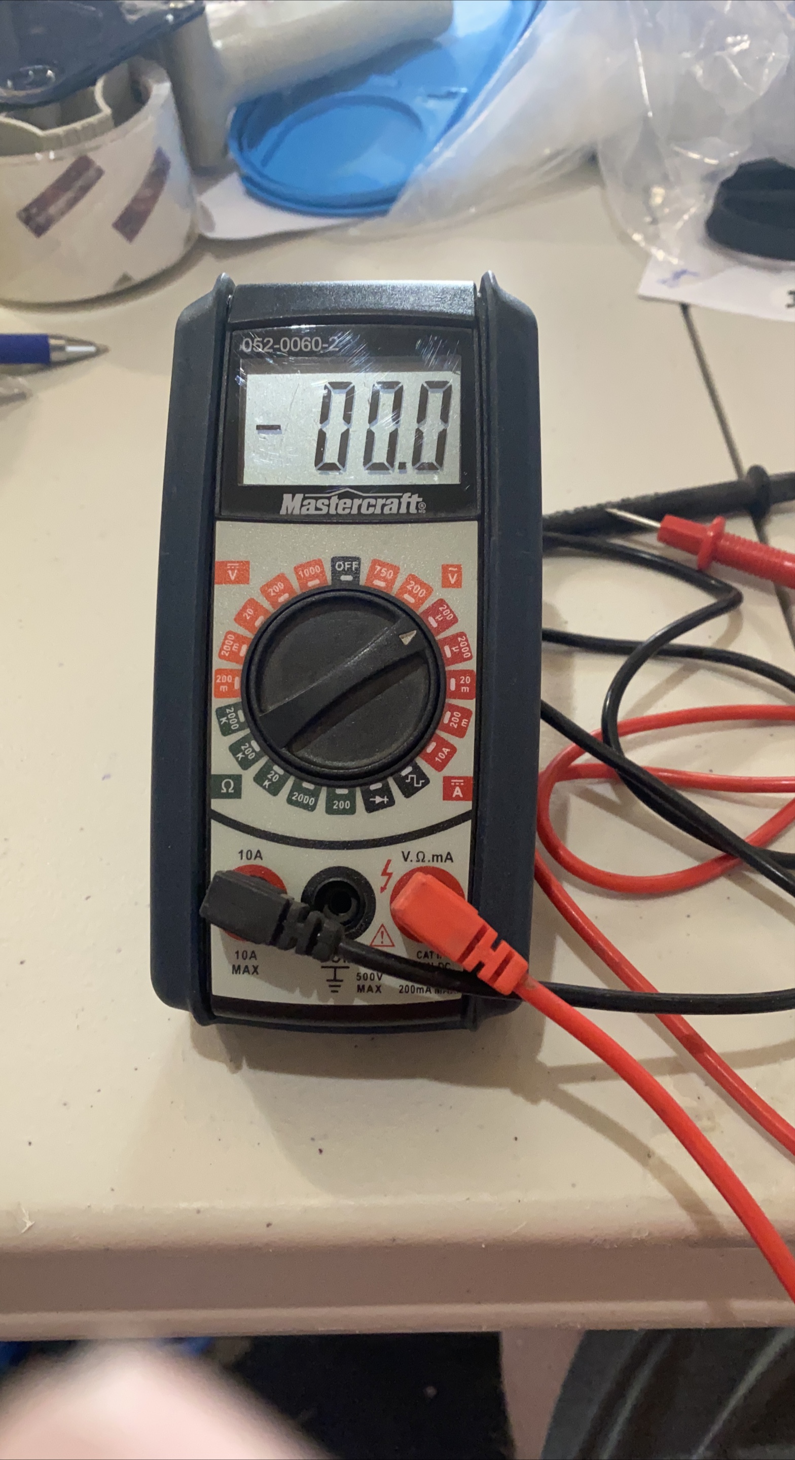 Mastercraft Digital Multimeter thumbnail