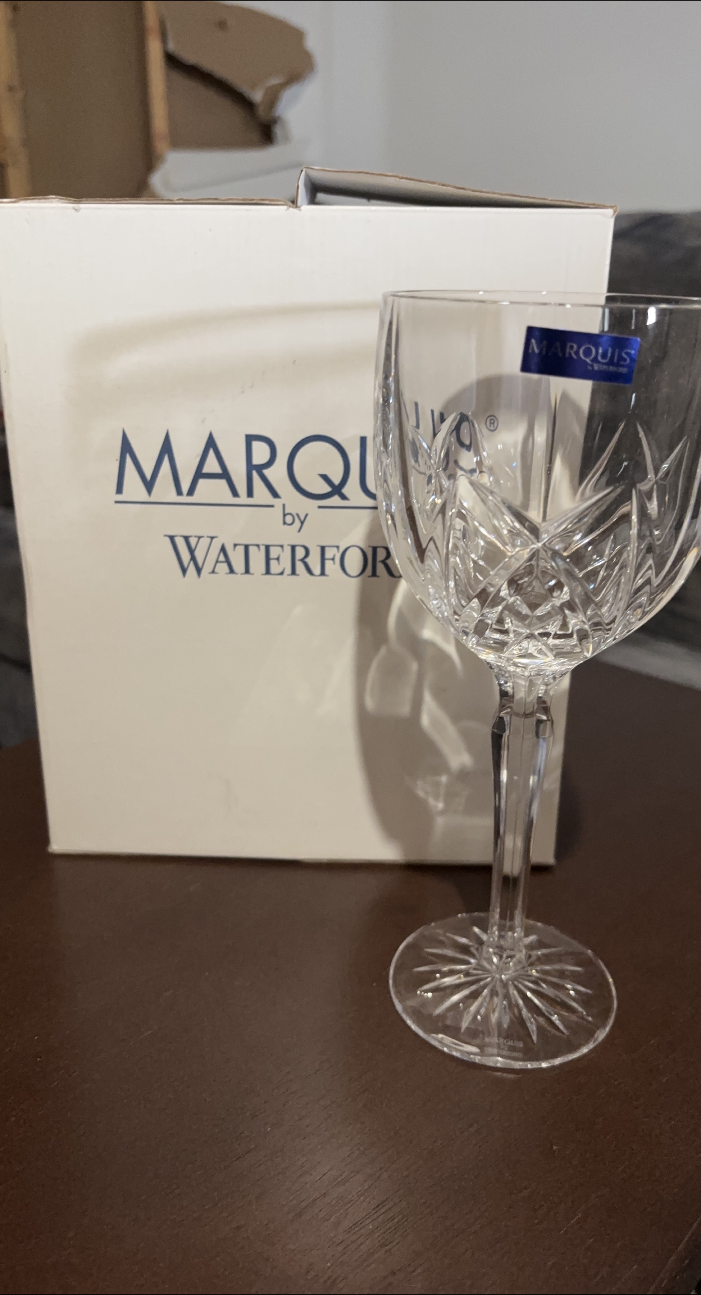 Marquis by Waterford Wine Glasses x2 thumbnail