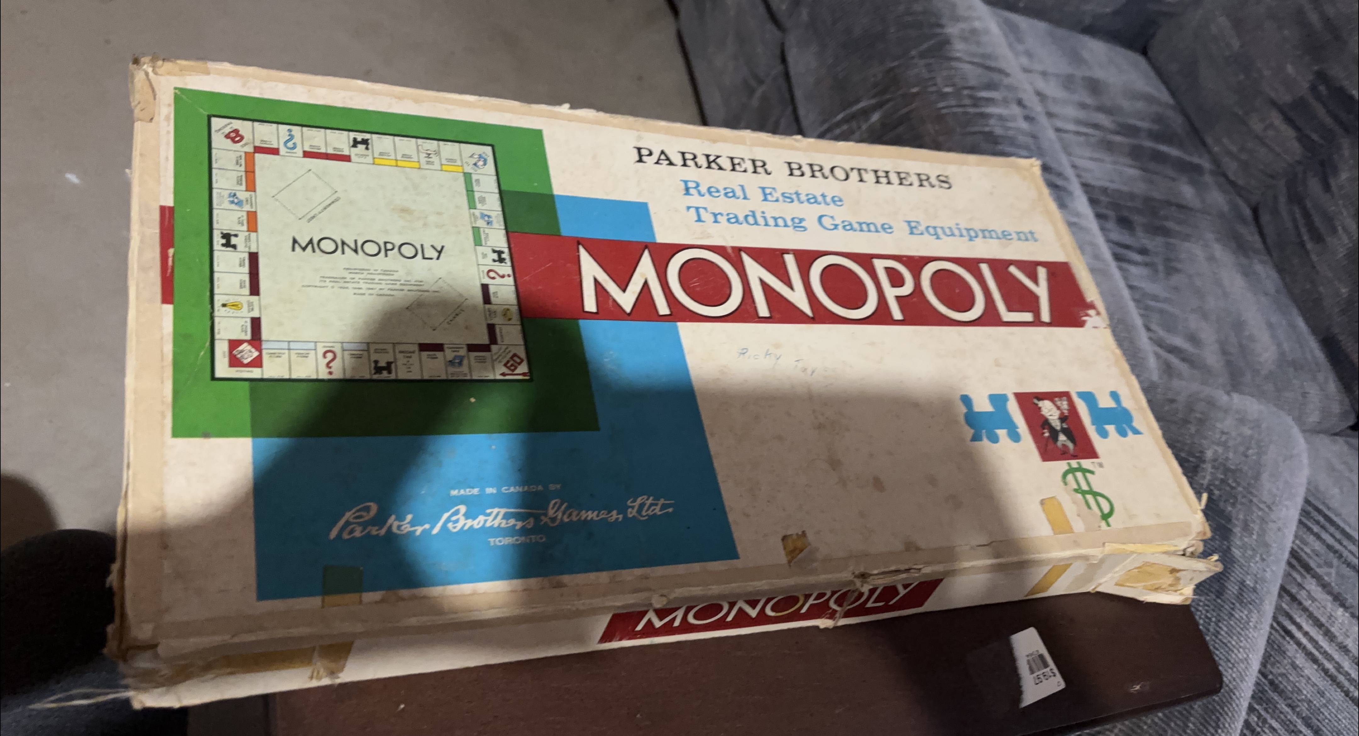 Vintage Parker Brothers Monopoly Game thumbnail