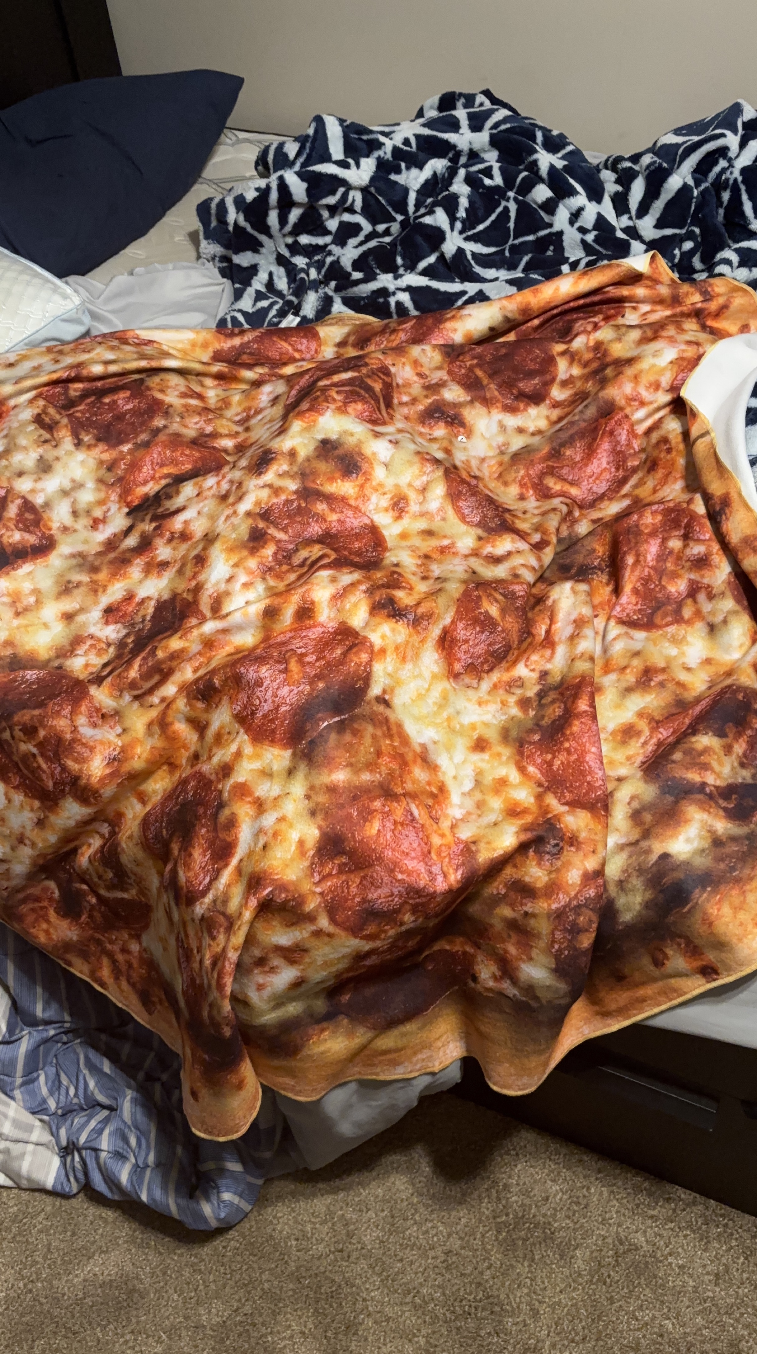 Pizza Print Blanket thumbnail