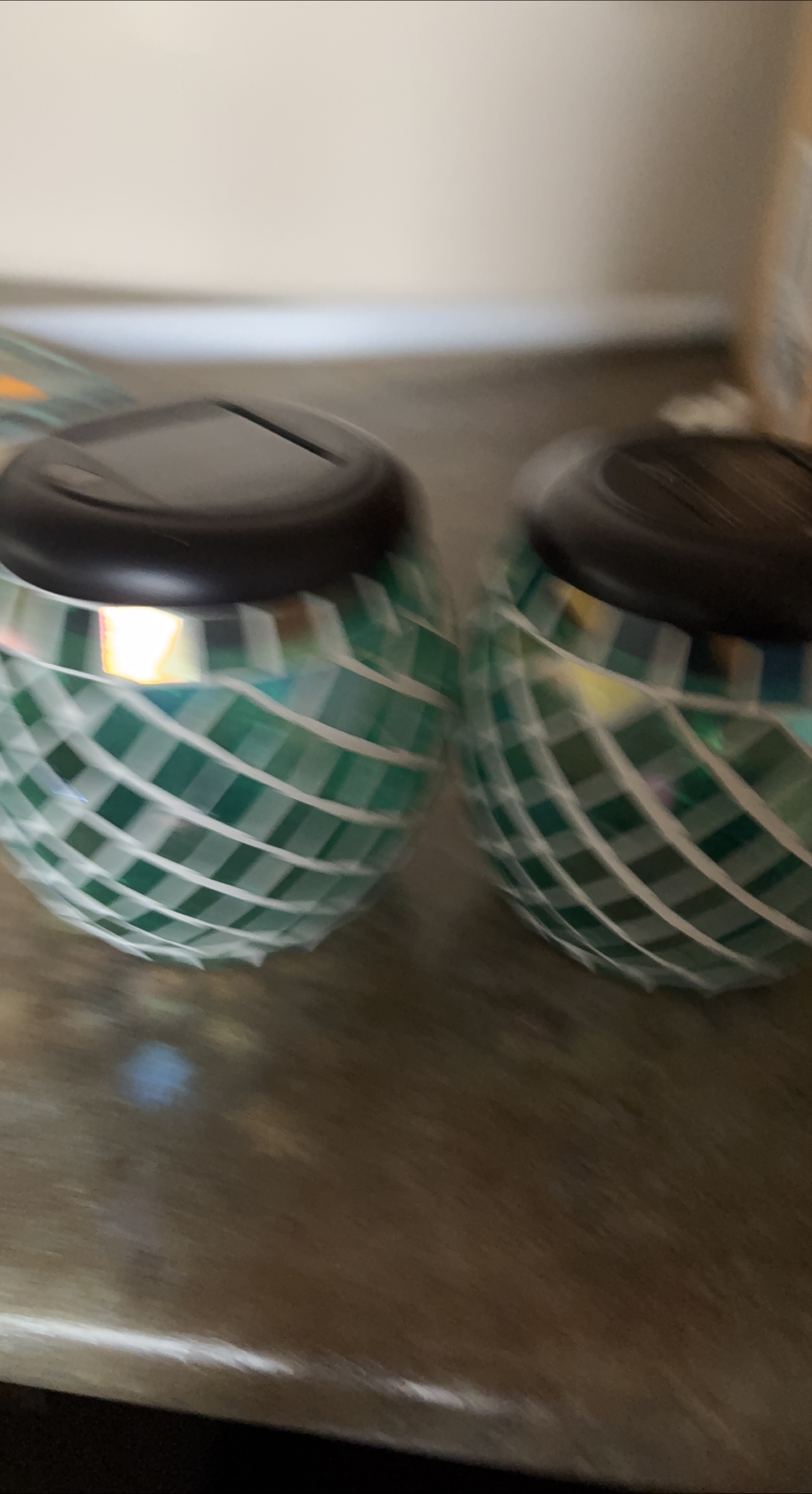🧡 Mosaic Glass Solar Garden Lights (Set of 2)