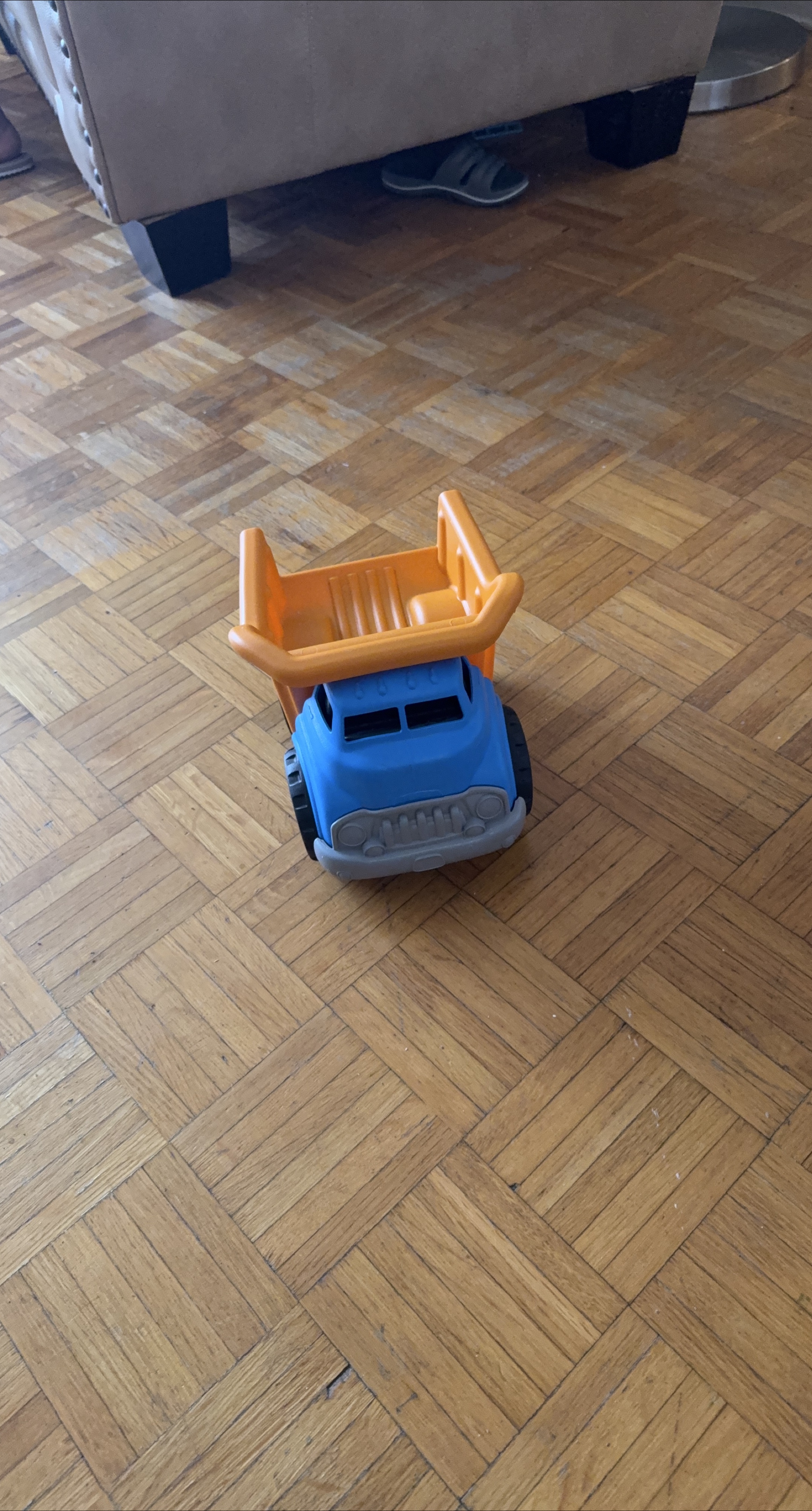 Tonka Dump Truck - Blue & Orange thumbnail