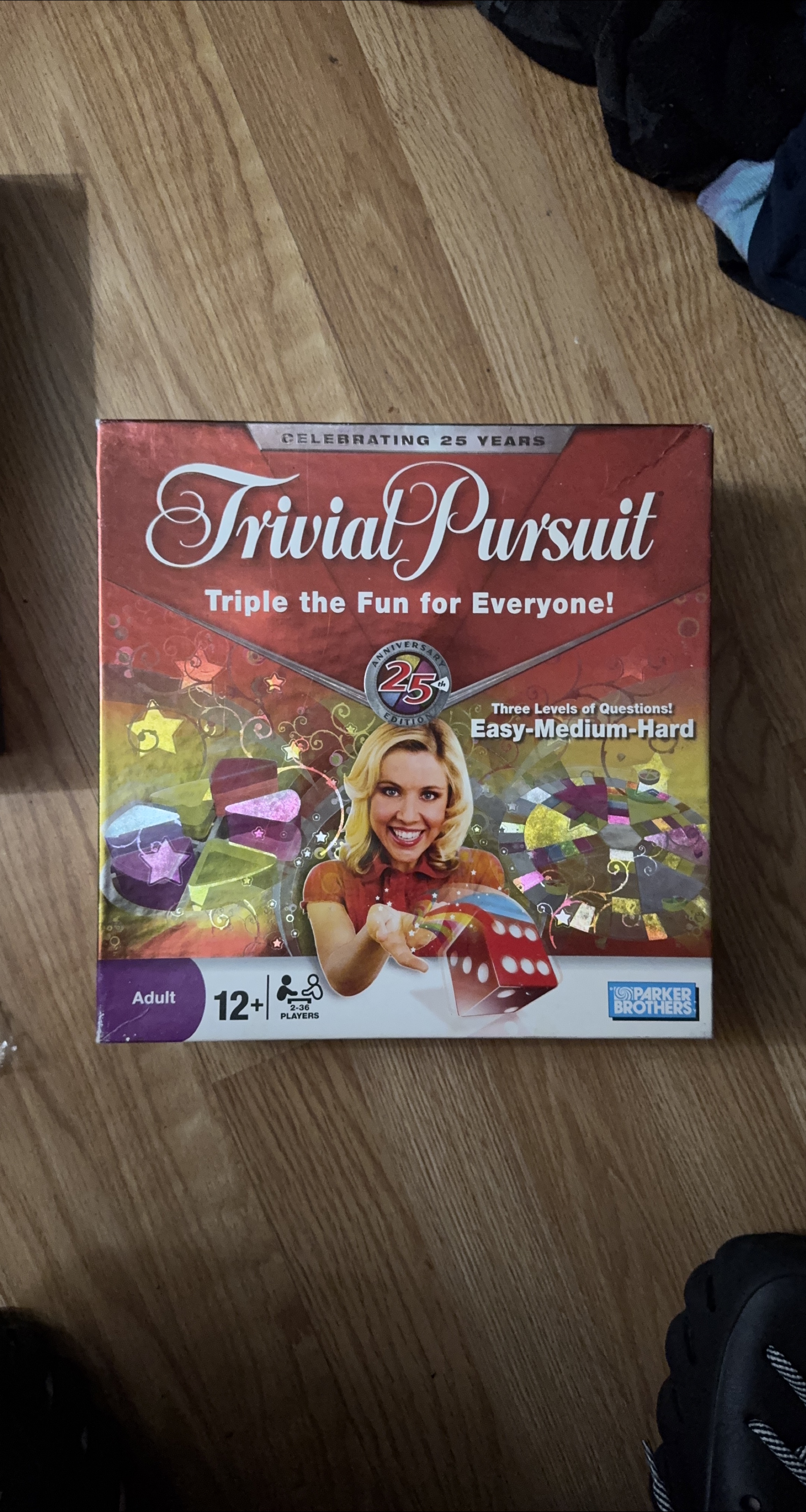 ⚽ Trivial Pursuit 25th Anniversary Edition Board Game