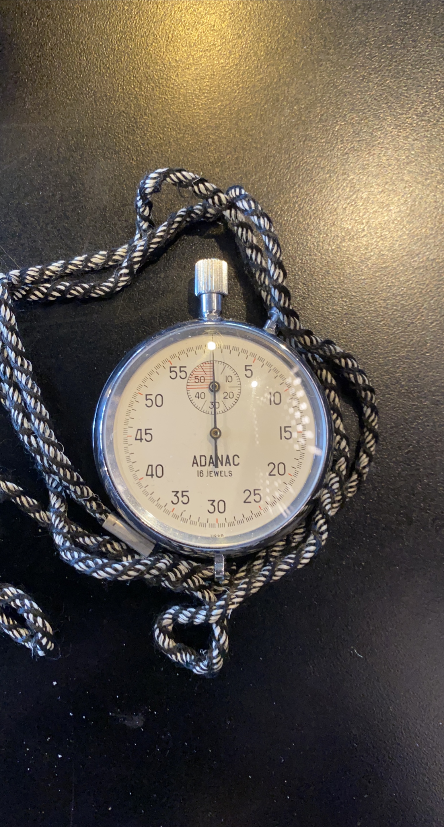 Adanac 16 Jewels Stopwatch thumbnail