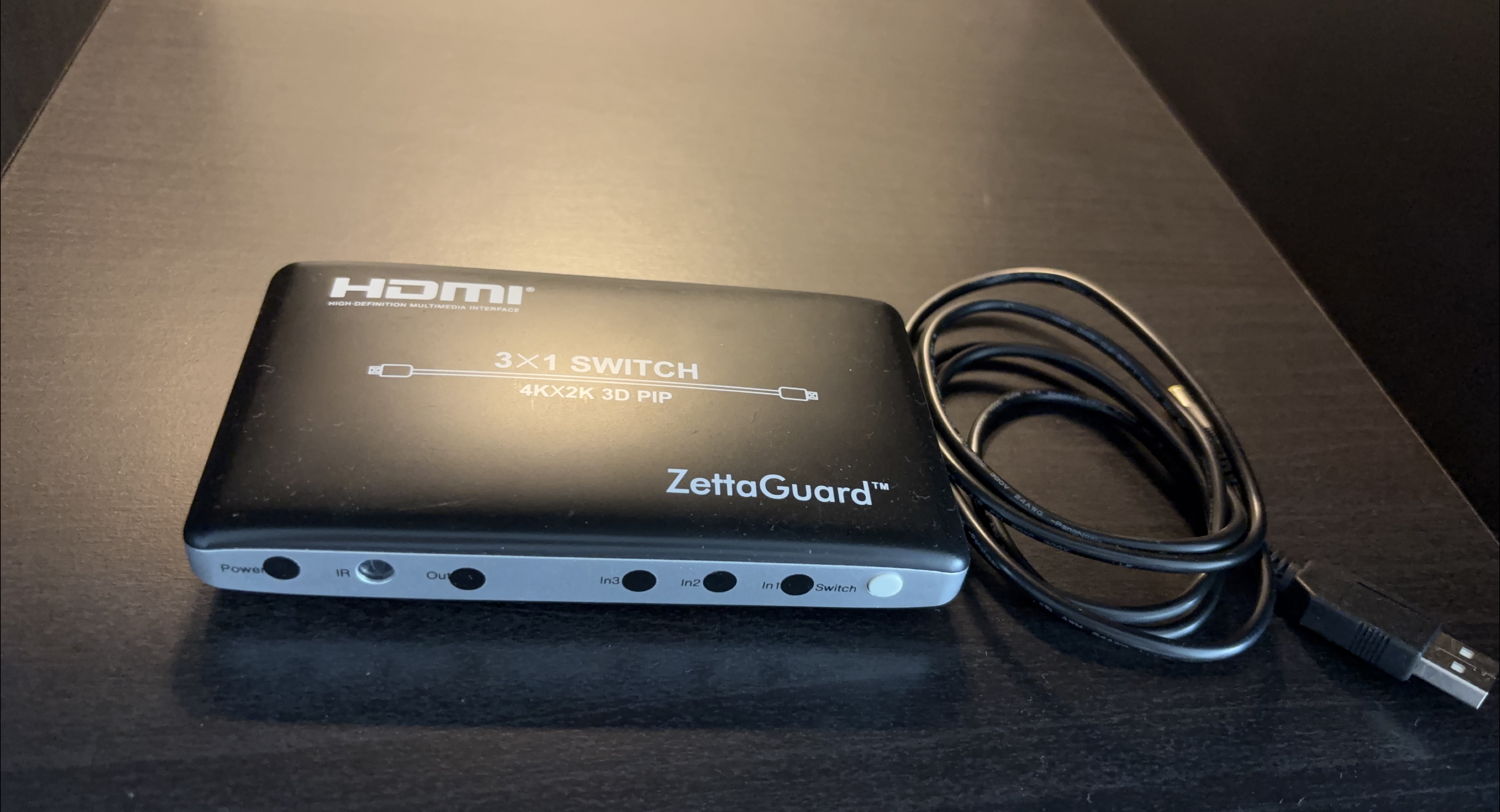 ZettaGuard 3x1 HDMI Switch - 4Kx2K 3D PIP thumbnail