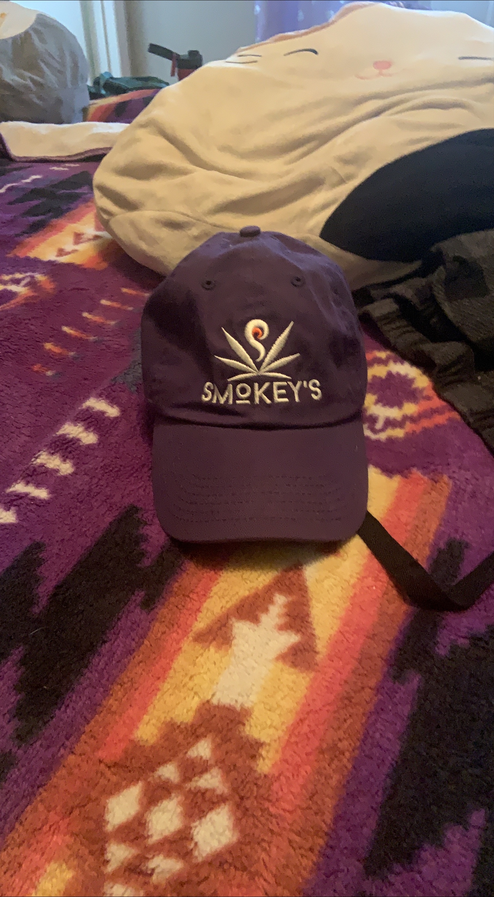 Smokey's Purple Baseball Cap