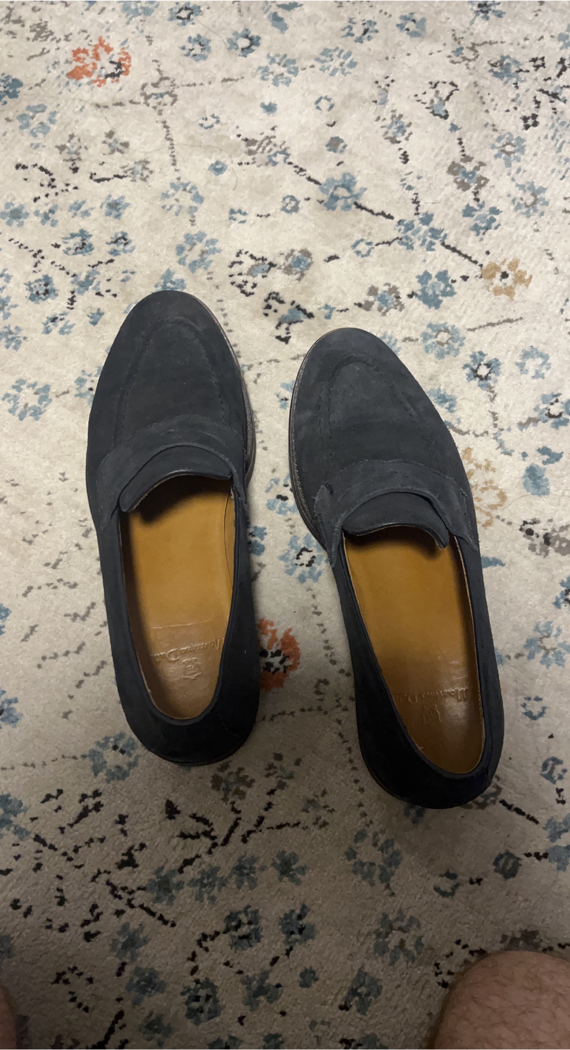 Massimo Dutti Suede Loafers, Size 9 thumbnail