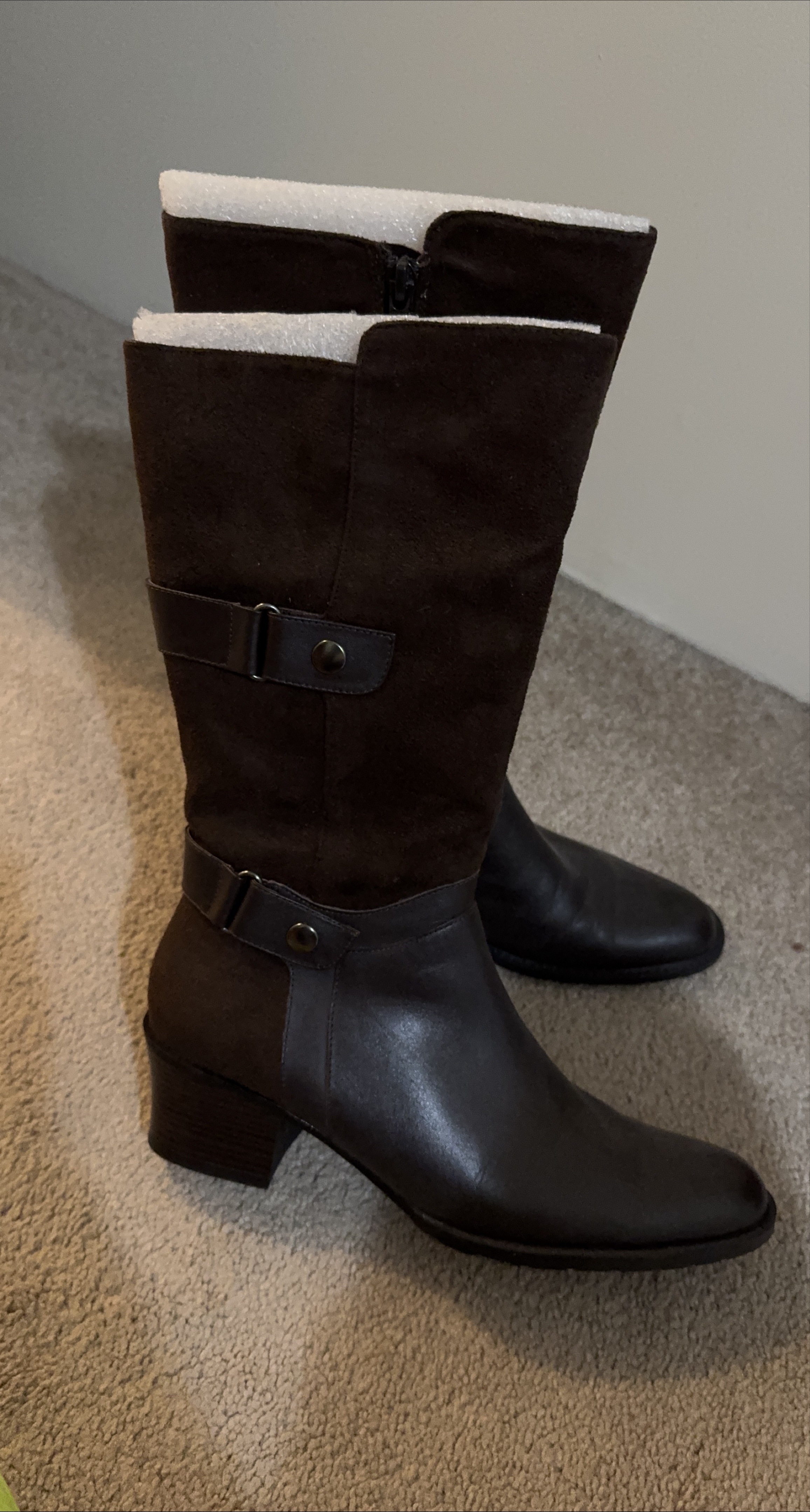 Brown Leather Riding Boots thumbnail