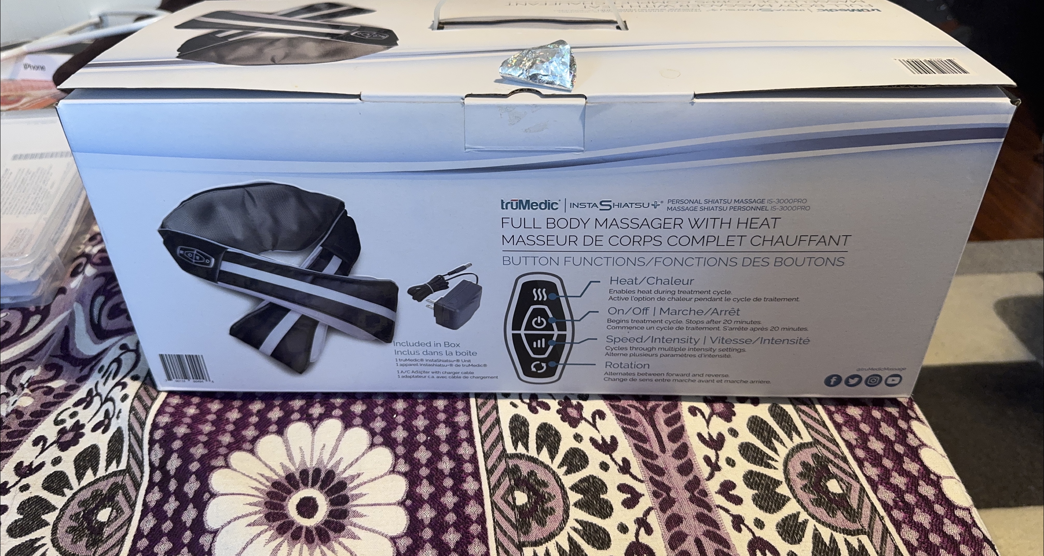 truMedic InstaShiatsu+ IS-3000PRO Massager