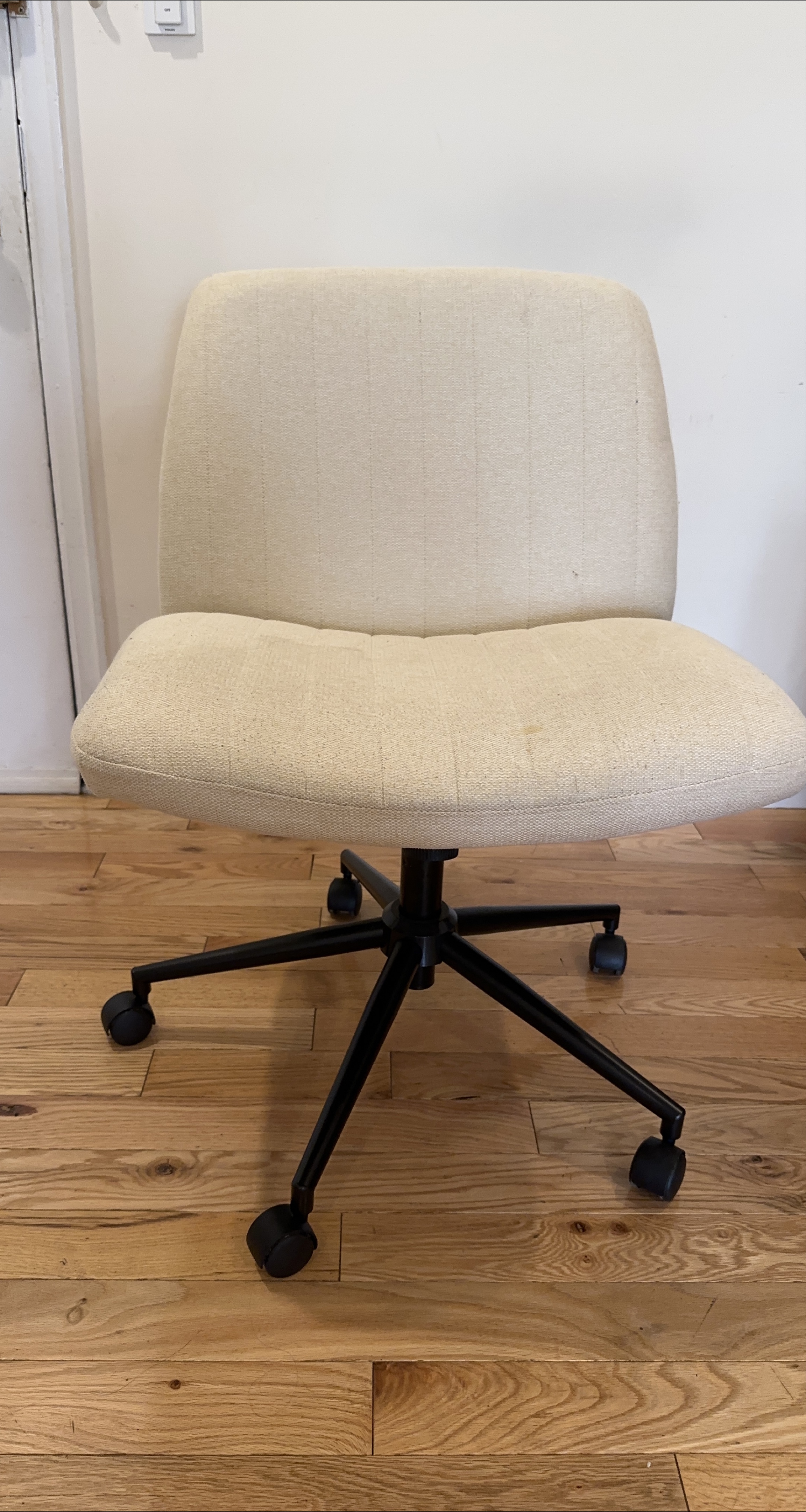 Office Chair - Beige Fabric thumbnail