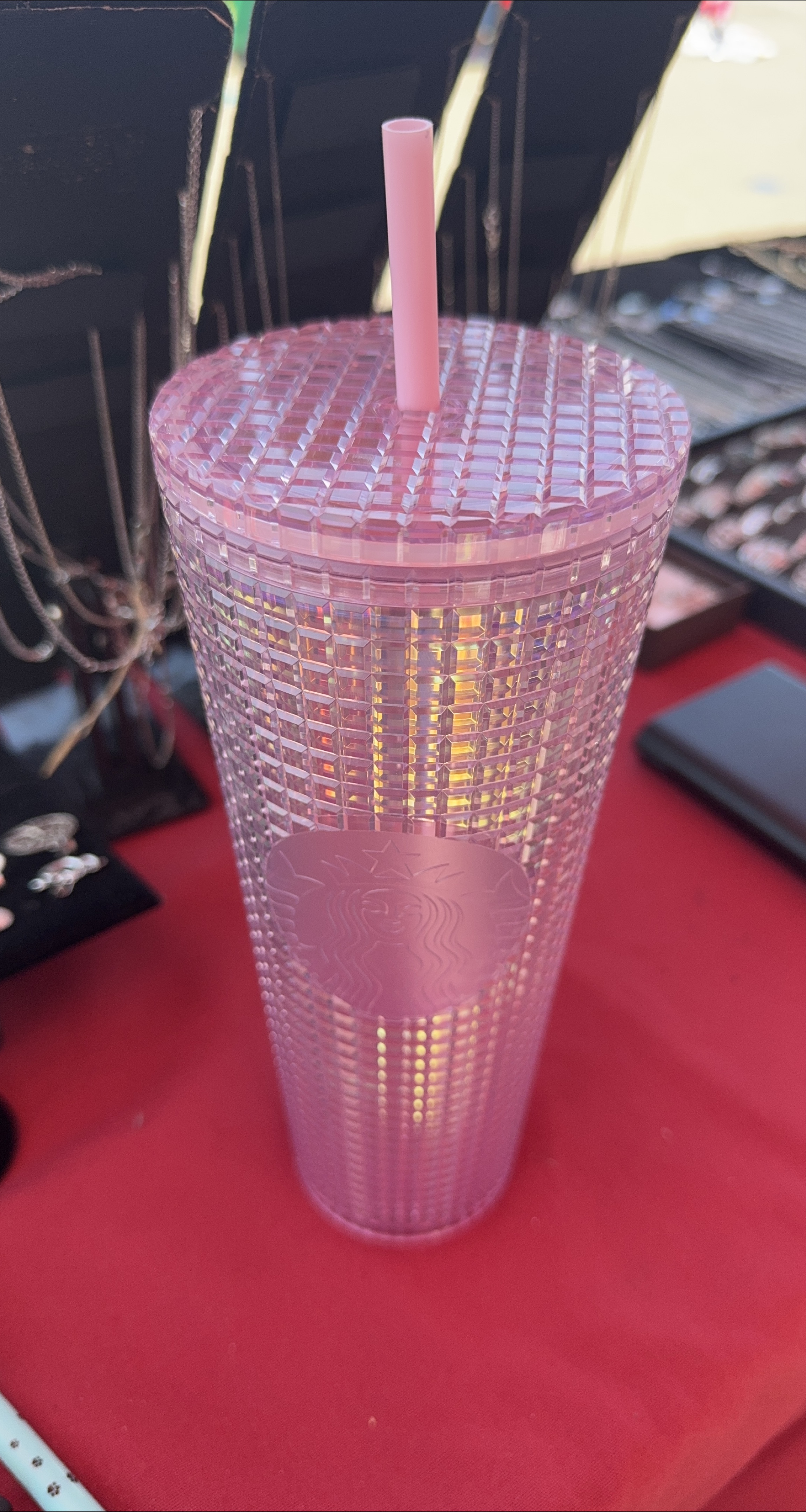 Starbucks Iridescent Grid Cold Cup thumbnail