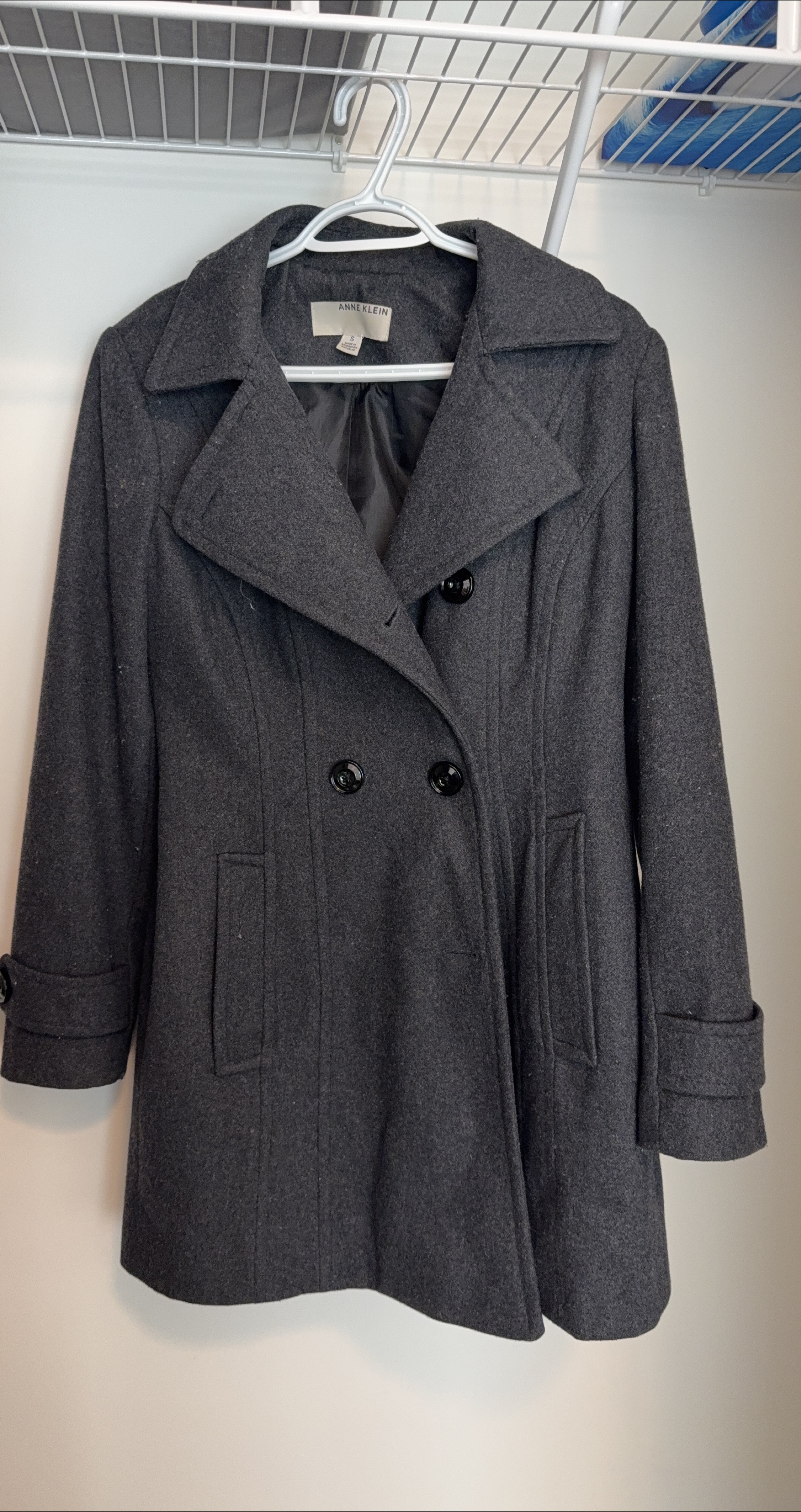 Anne Klein Wool Blend Coat - Size S thumbnail