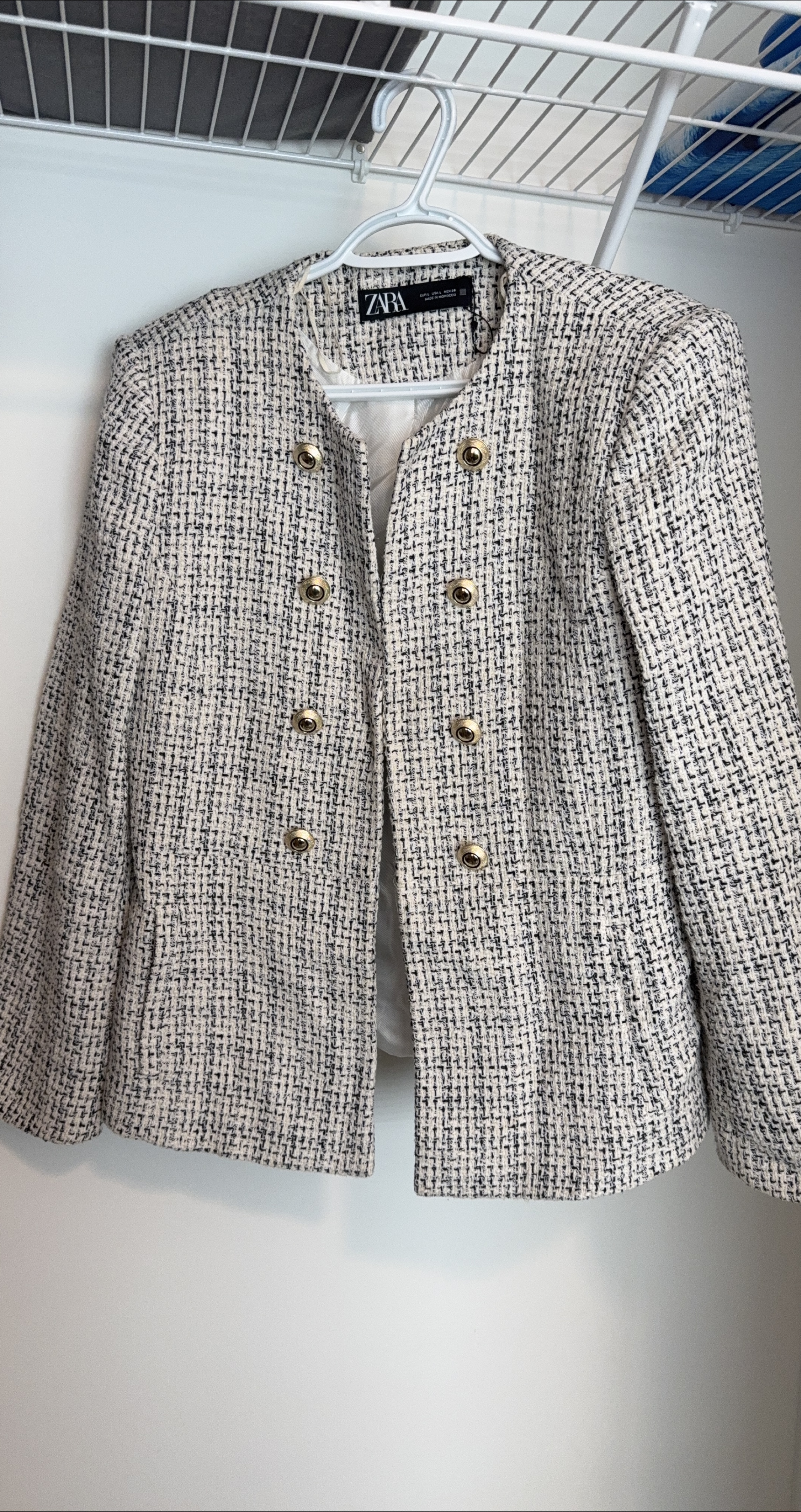 Zara Tweed Jacket thumbnail