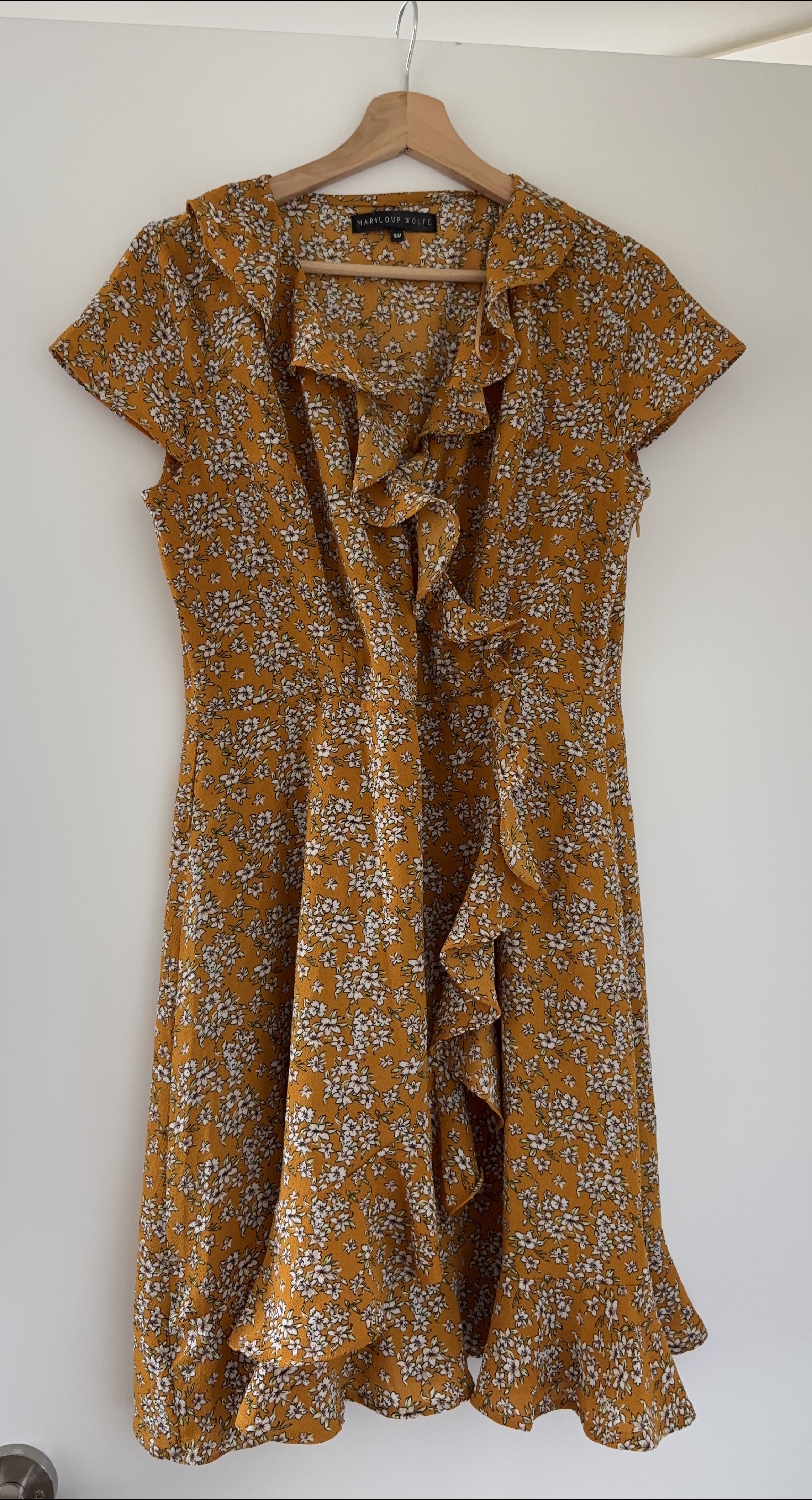 Mariloup Wolfe Floral Wrap Dress - Size M/M thumbnail