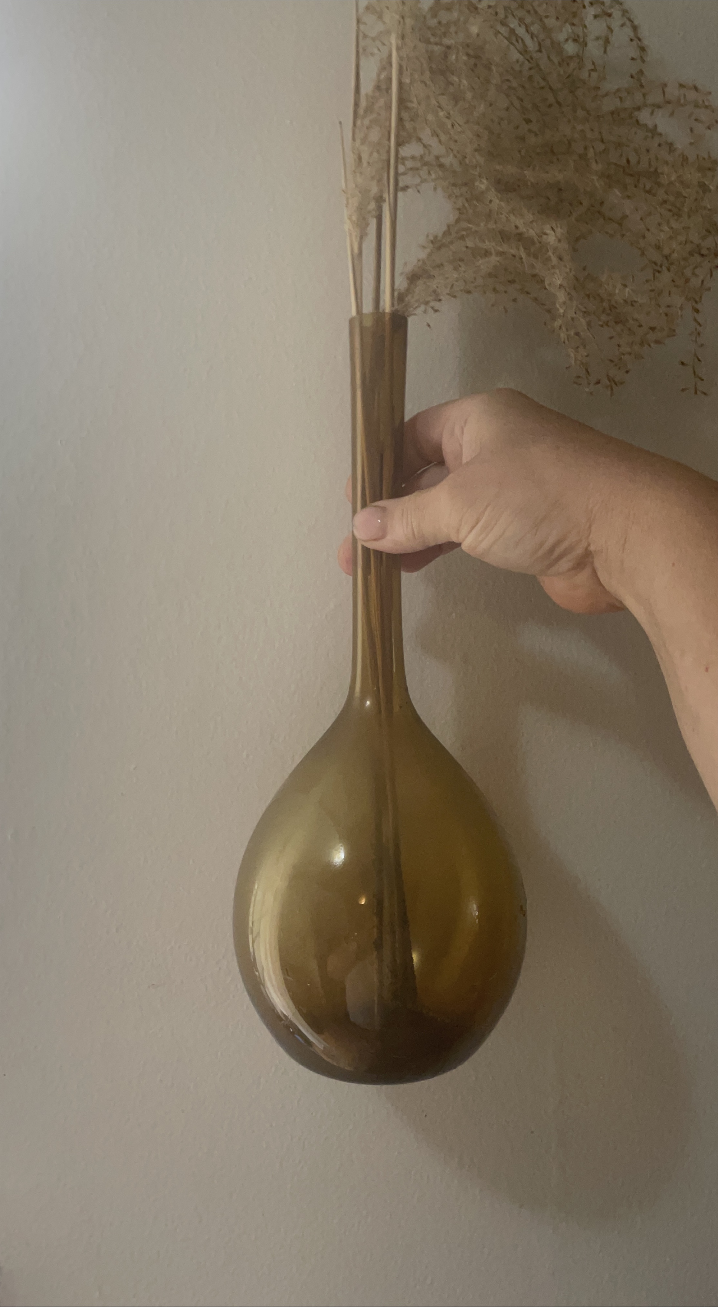 Brown Glass Vase thumbnail