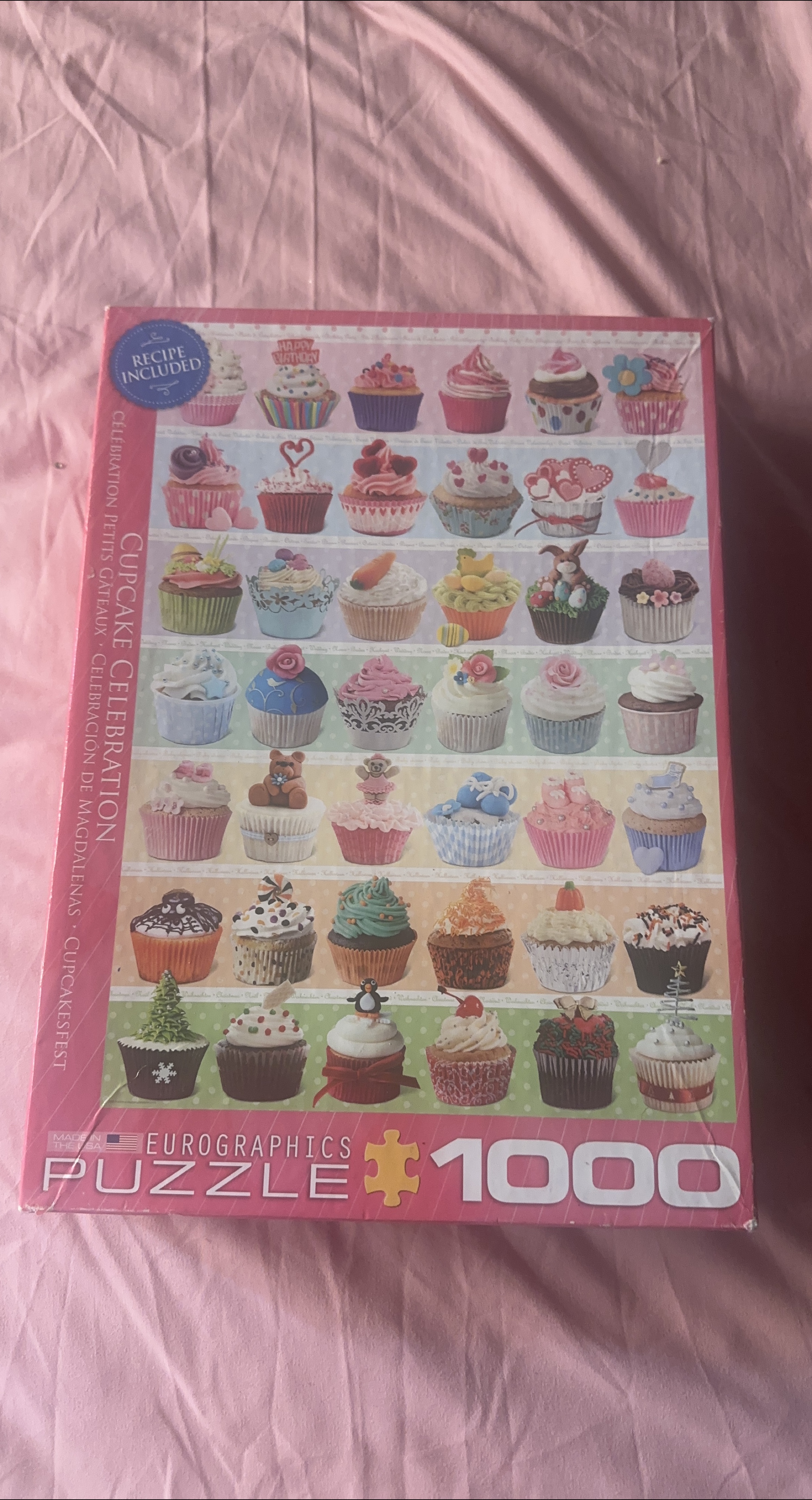 Eurographics Cupcake Celebration 1000 Piece Puzzle thumbnail