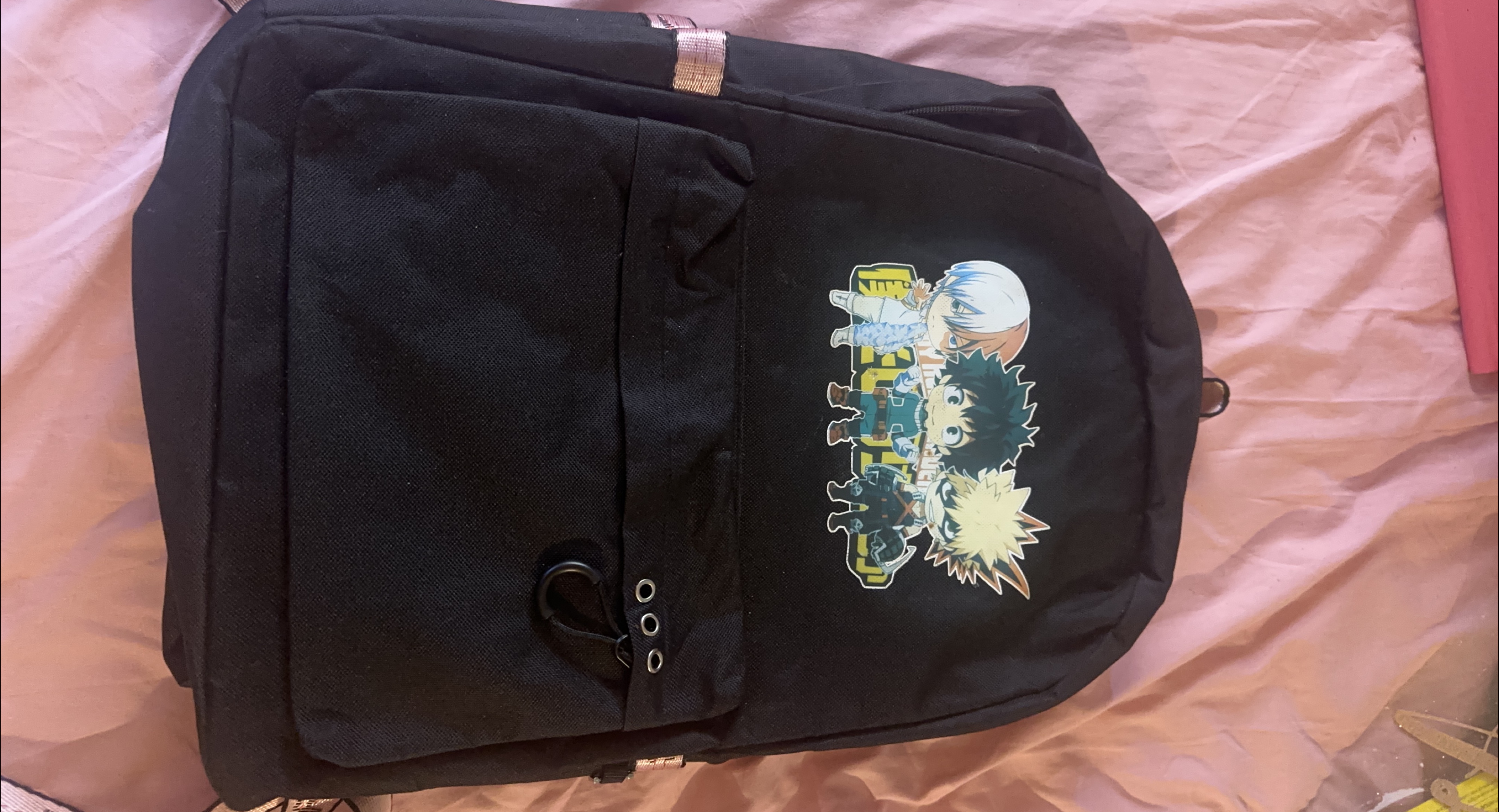 Black My Hero Academia Backpack thumbnail