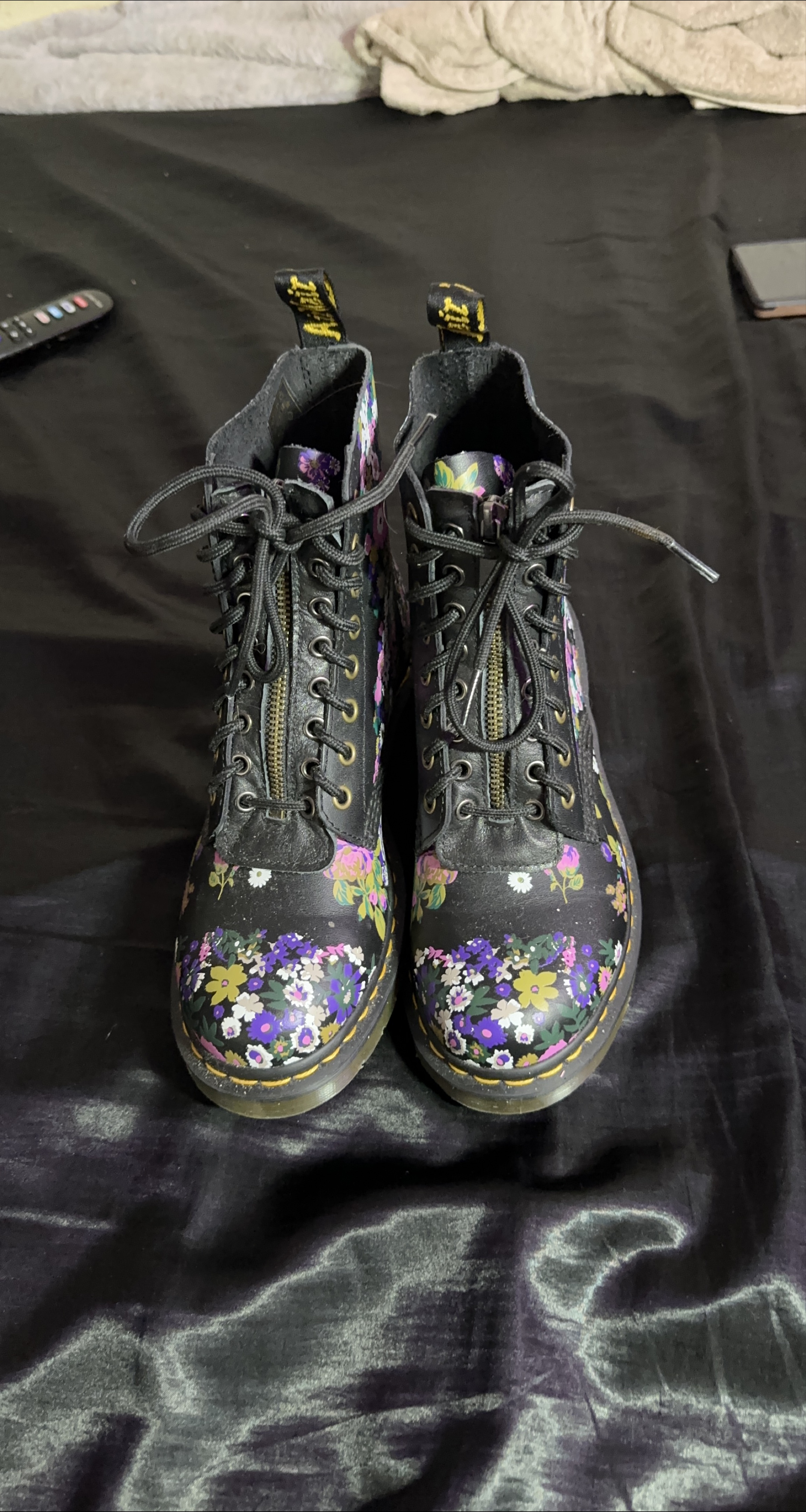 Dr. Martens Floral Boots thumbnail