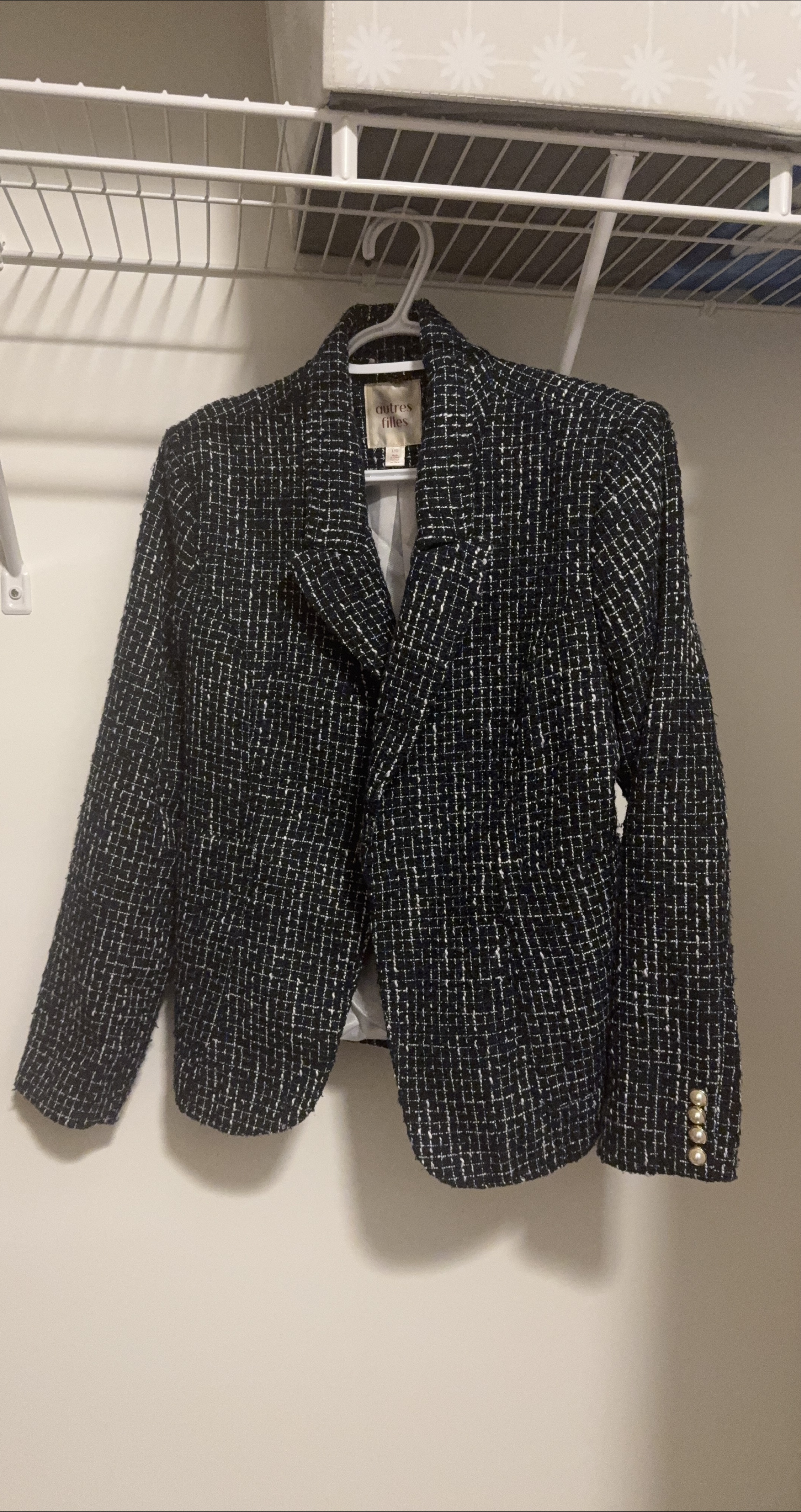 Autres Filles Tweed Blazer - Size L thumbnail
