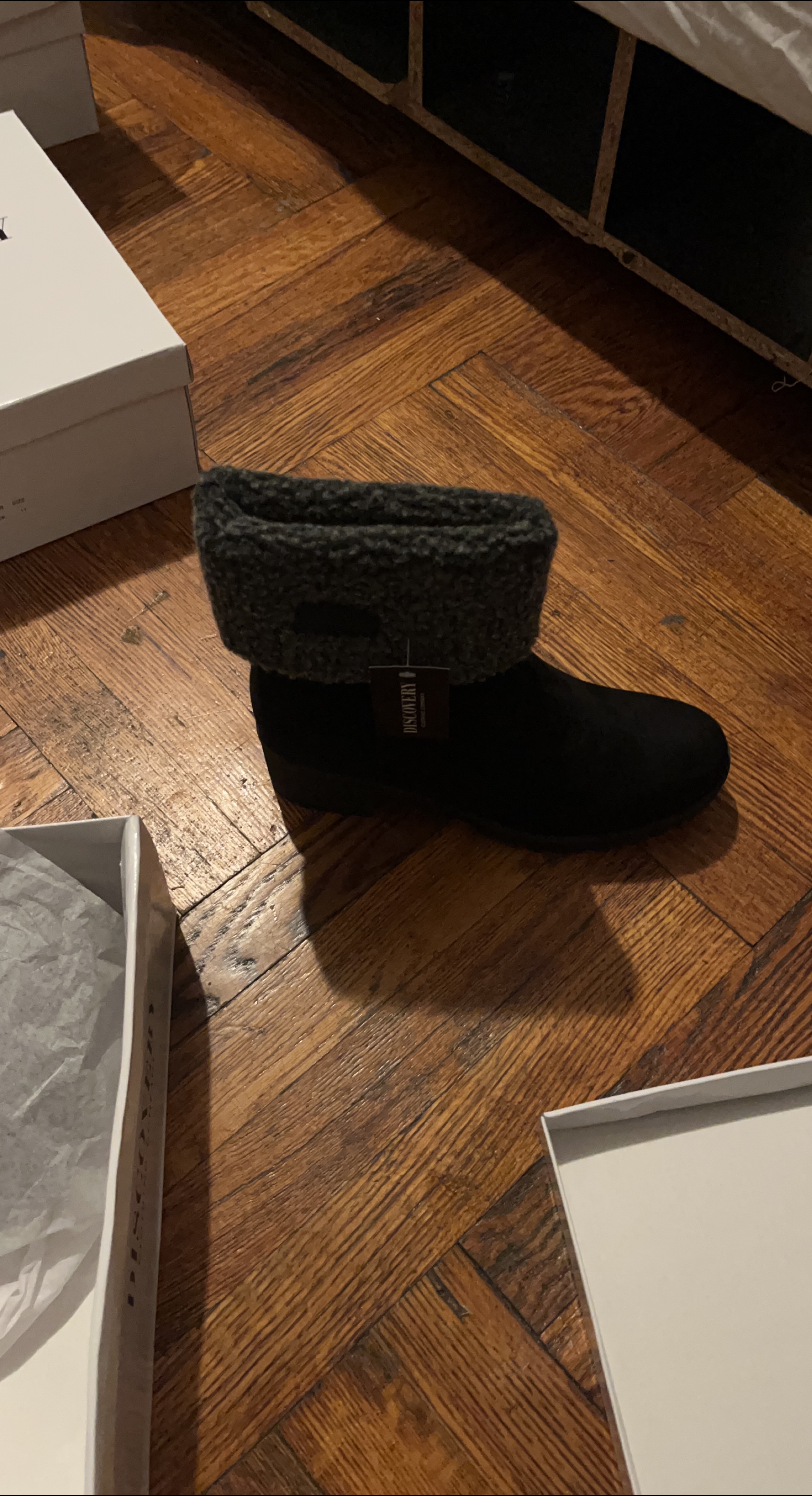 Discovery Black Ankle Boots thumbnail