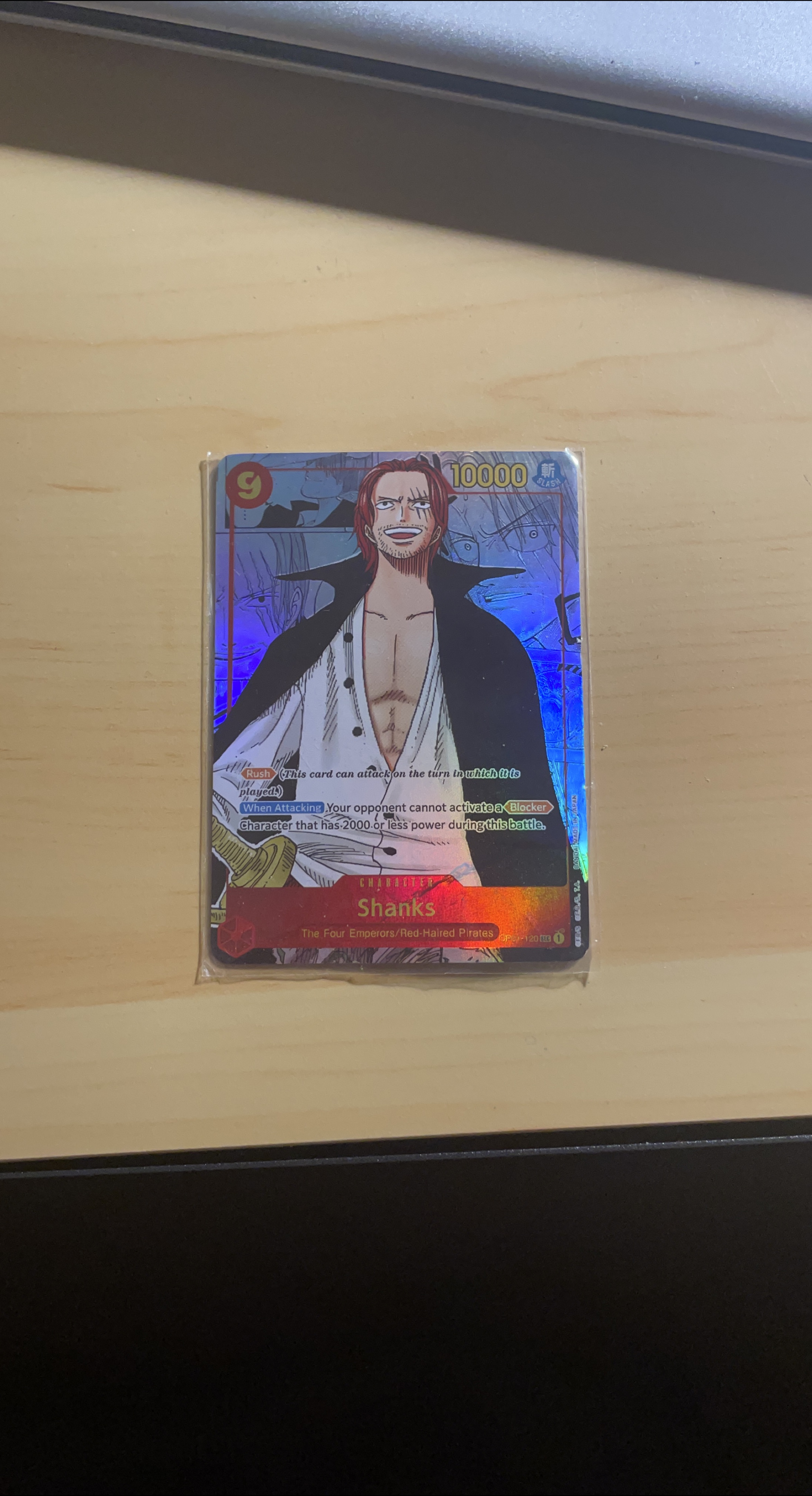 One Piece TCG Shanks Card thumbnail