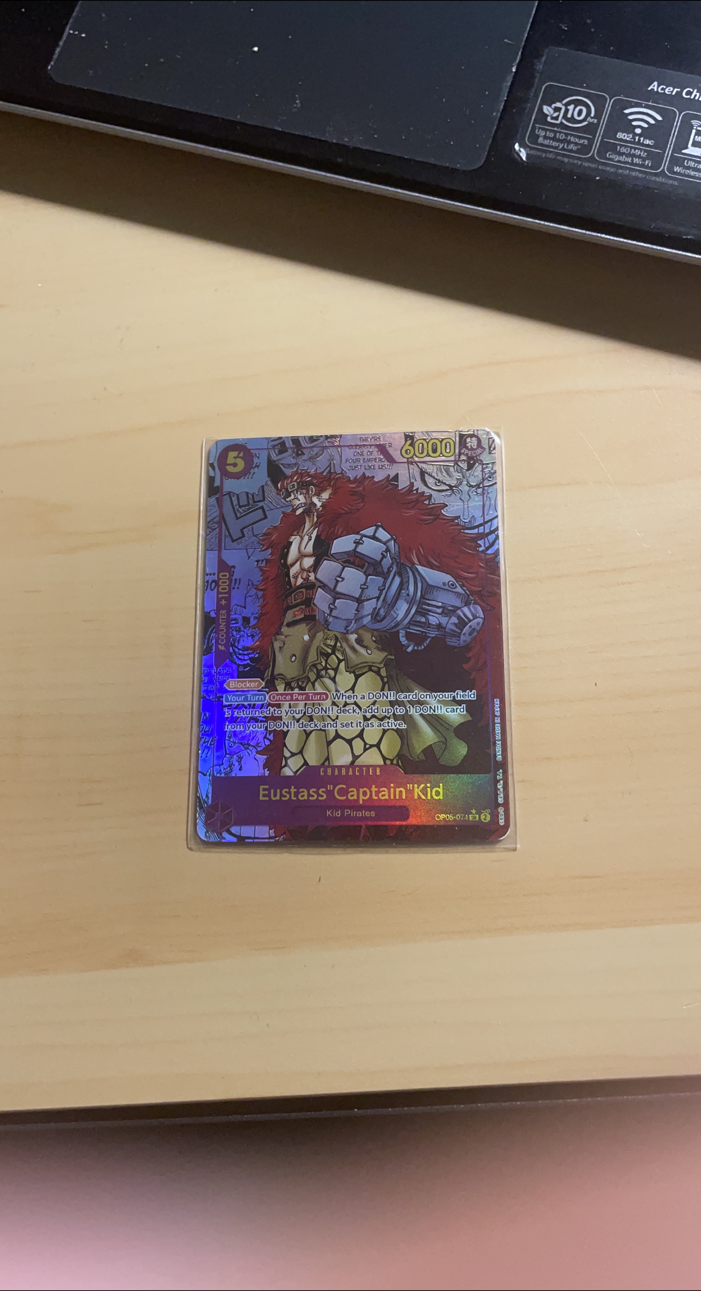 One Piece Eustass "Captain" Kid Card thumbnail
