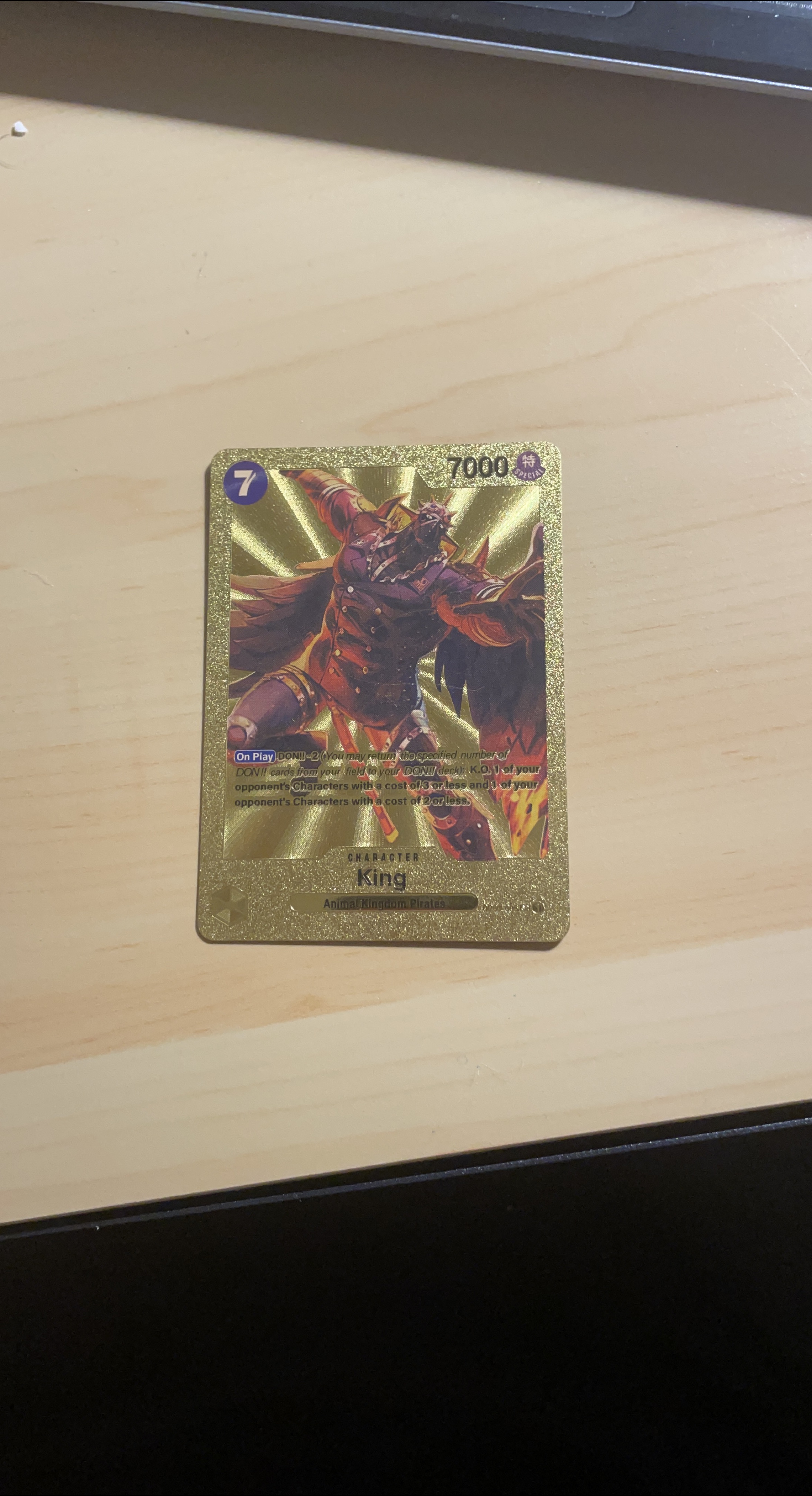One Piece TCG King Card thumbnail