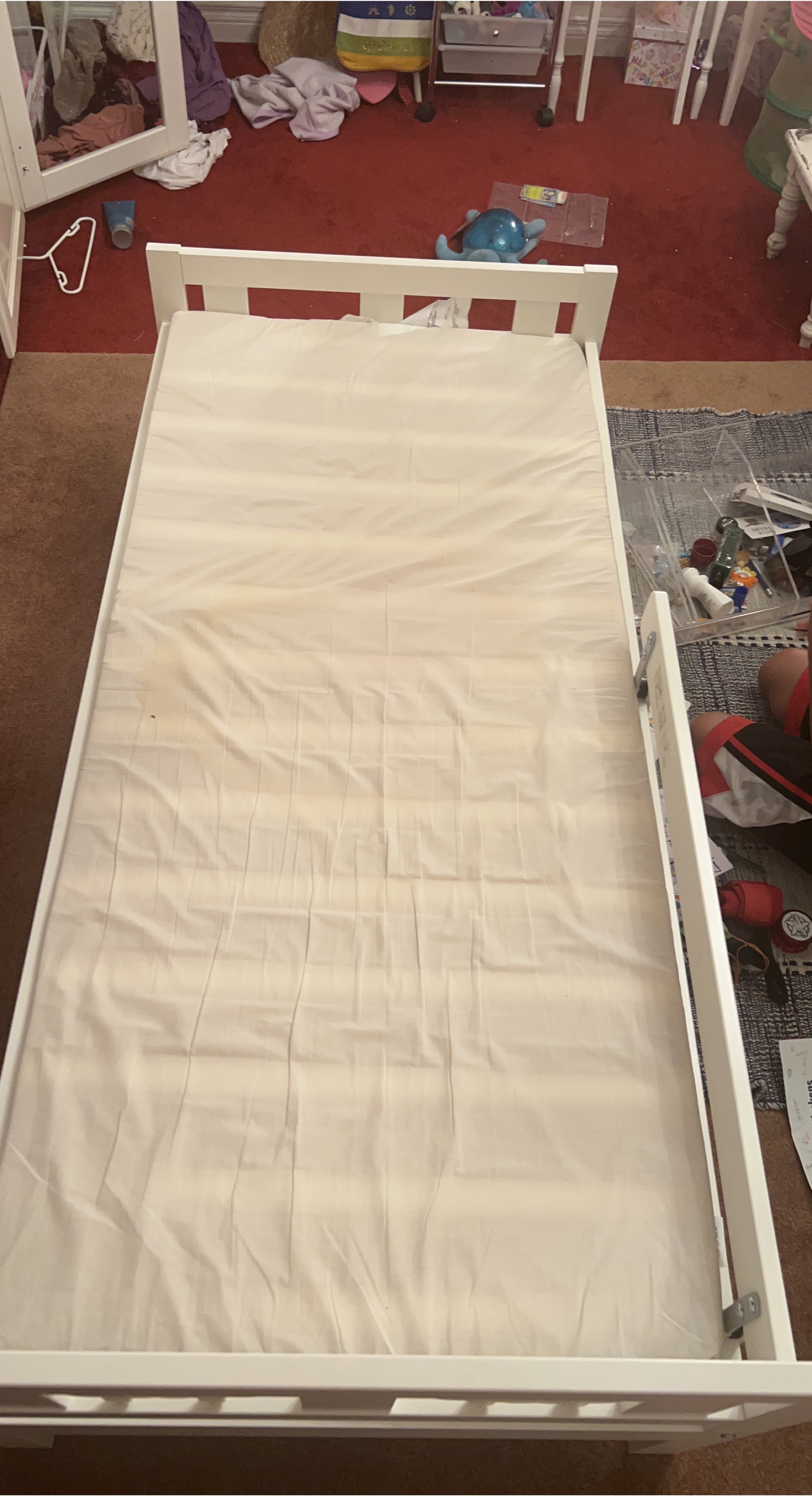 Toddler Bed Frame - White thumbnail