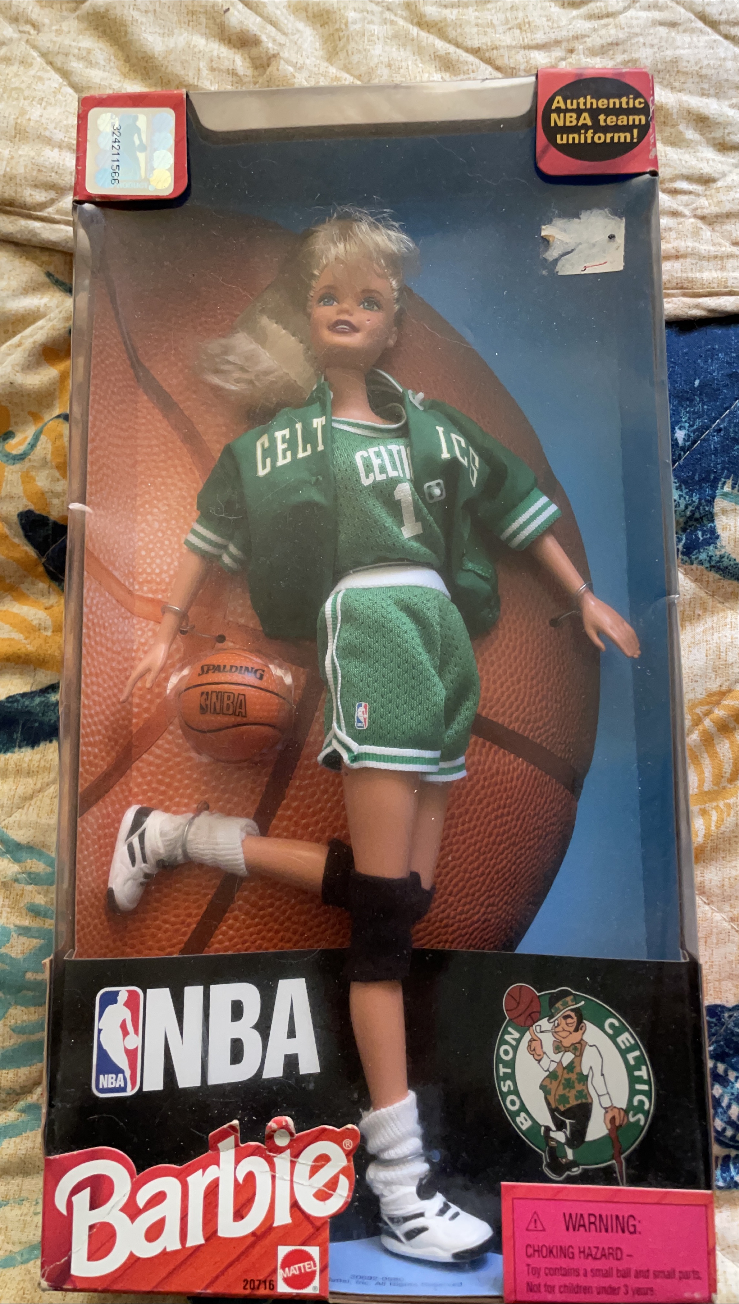 Barbie Boston Celtics NBA Doll