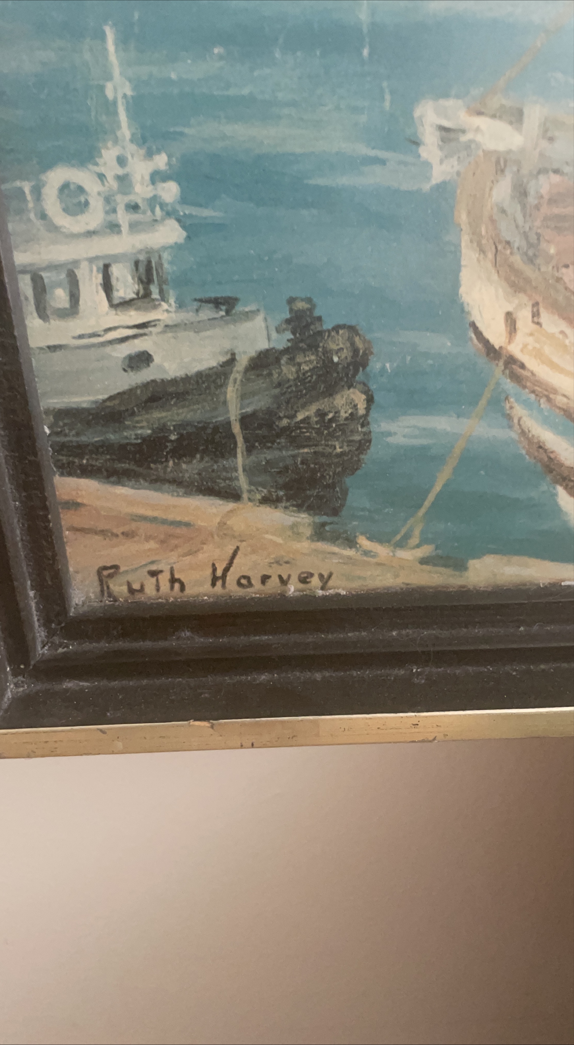 Ruth Harvey Framed Painting print hardware thumbnail