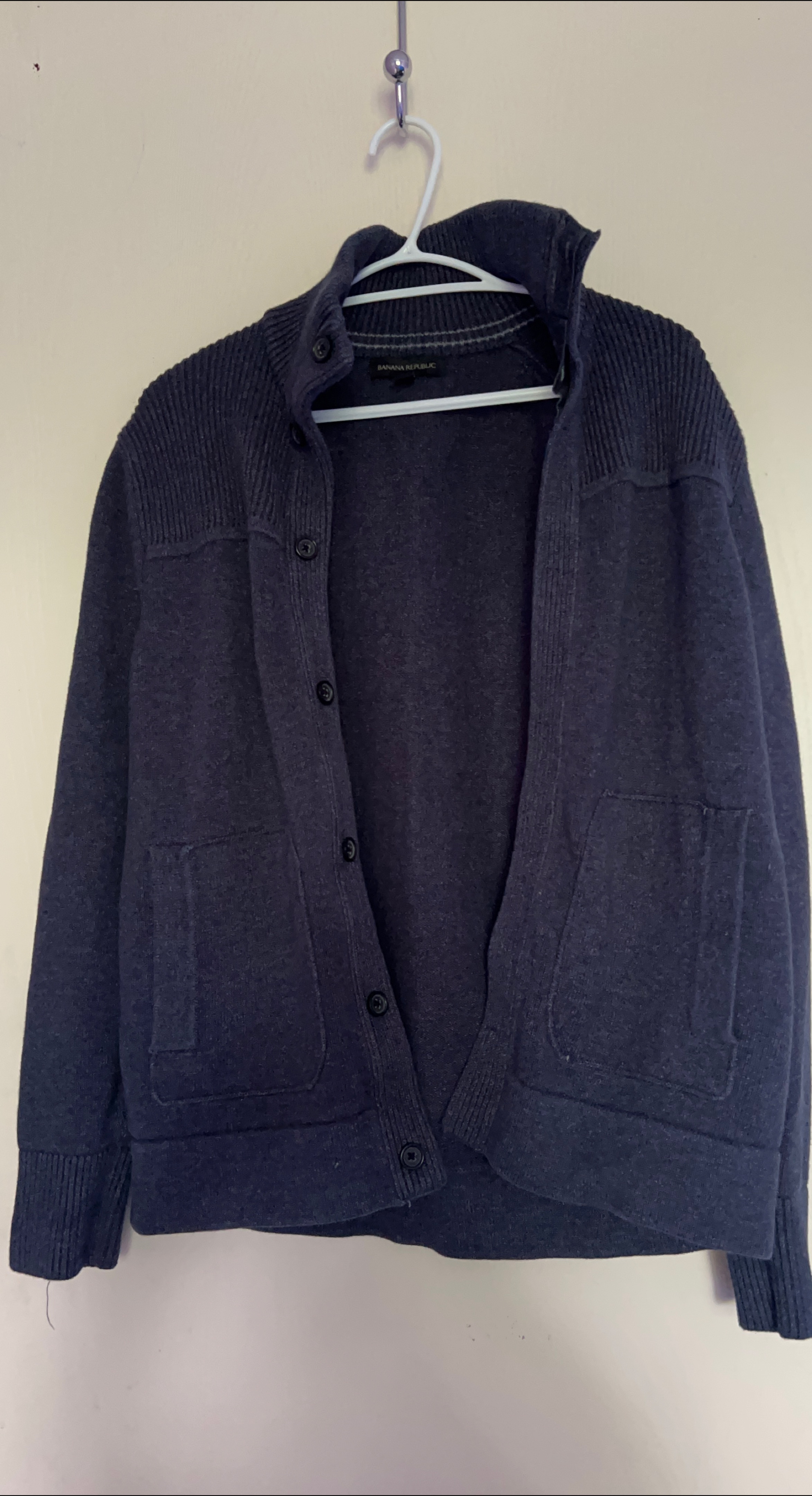 Banana Republic Navy Cardigan