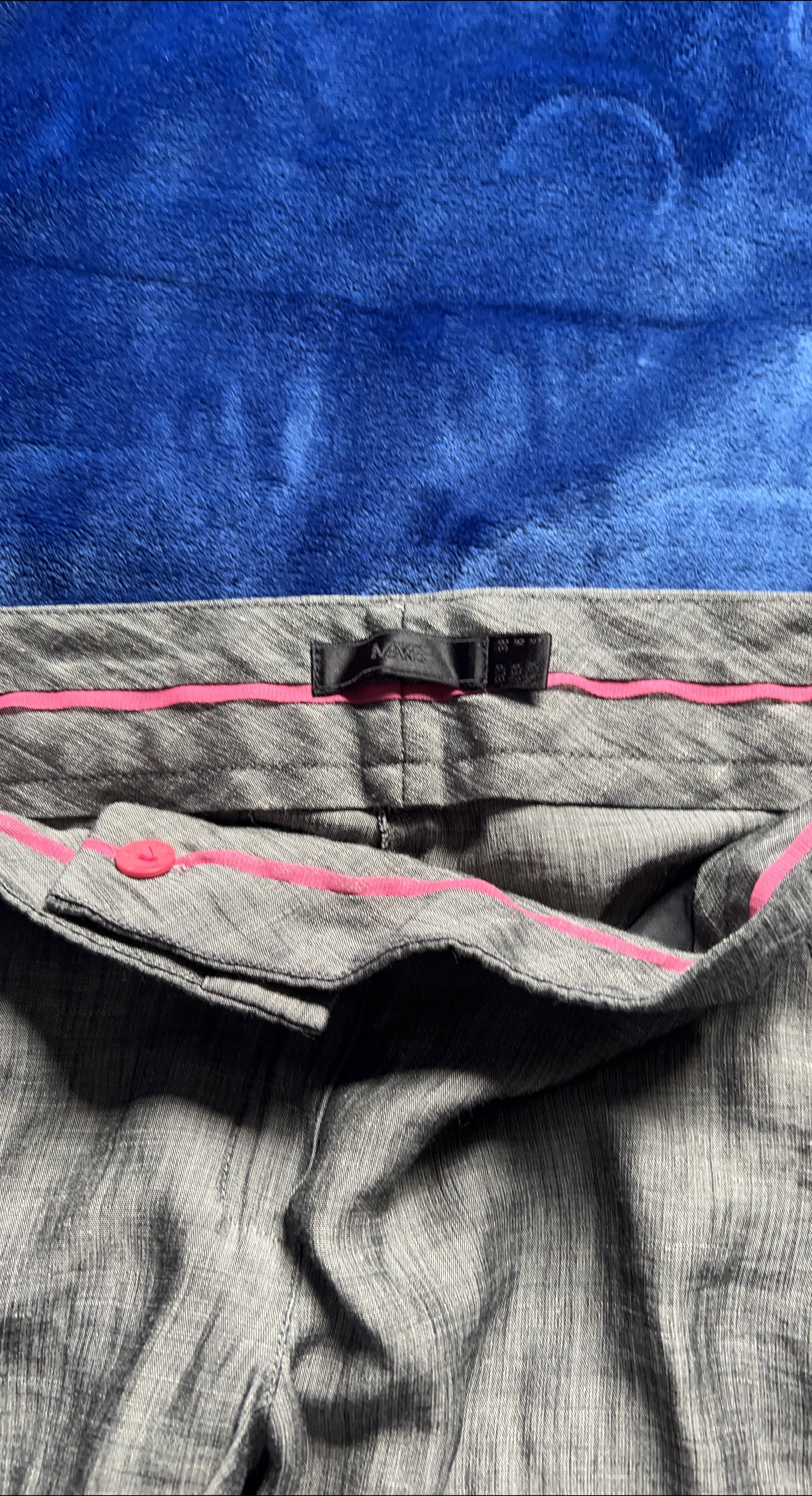 MNG Grey Wide Leg Pants - Size 5