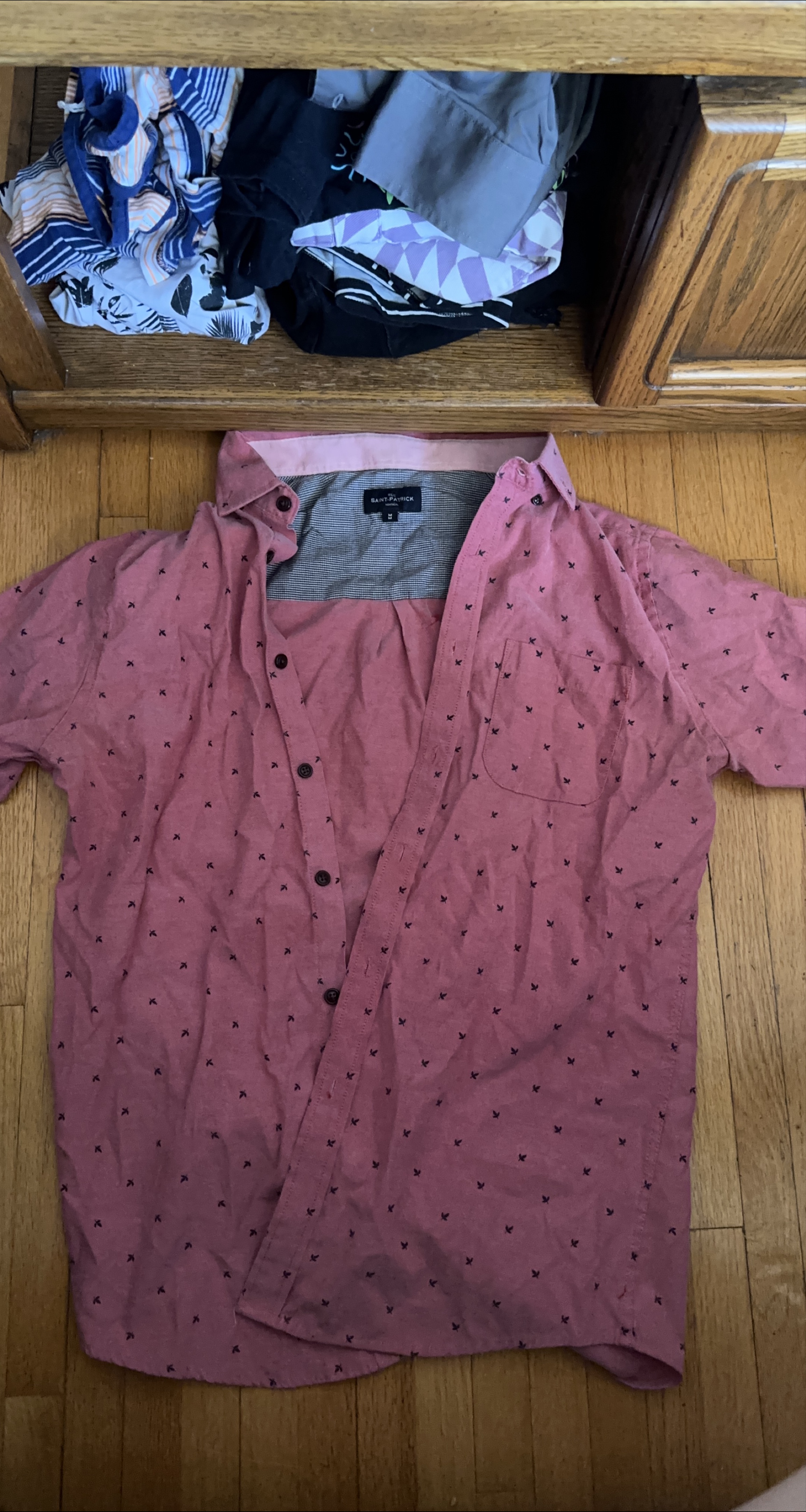Rue Saint-Patrick Dress Shirt - Size M thumbnail