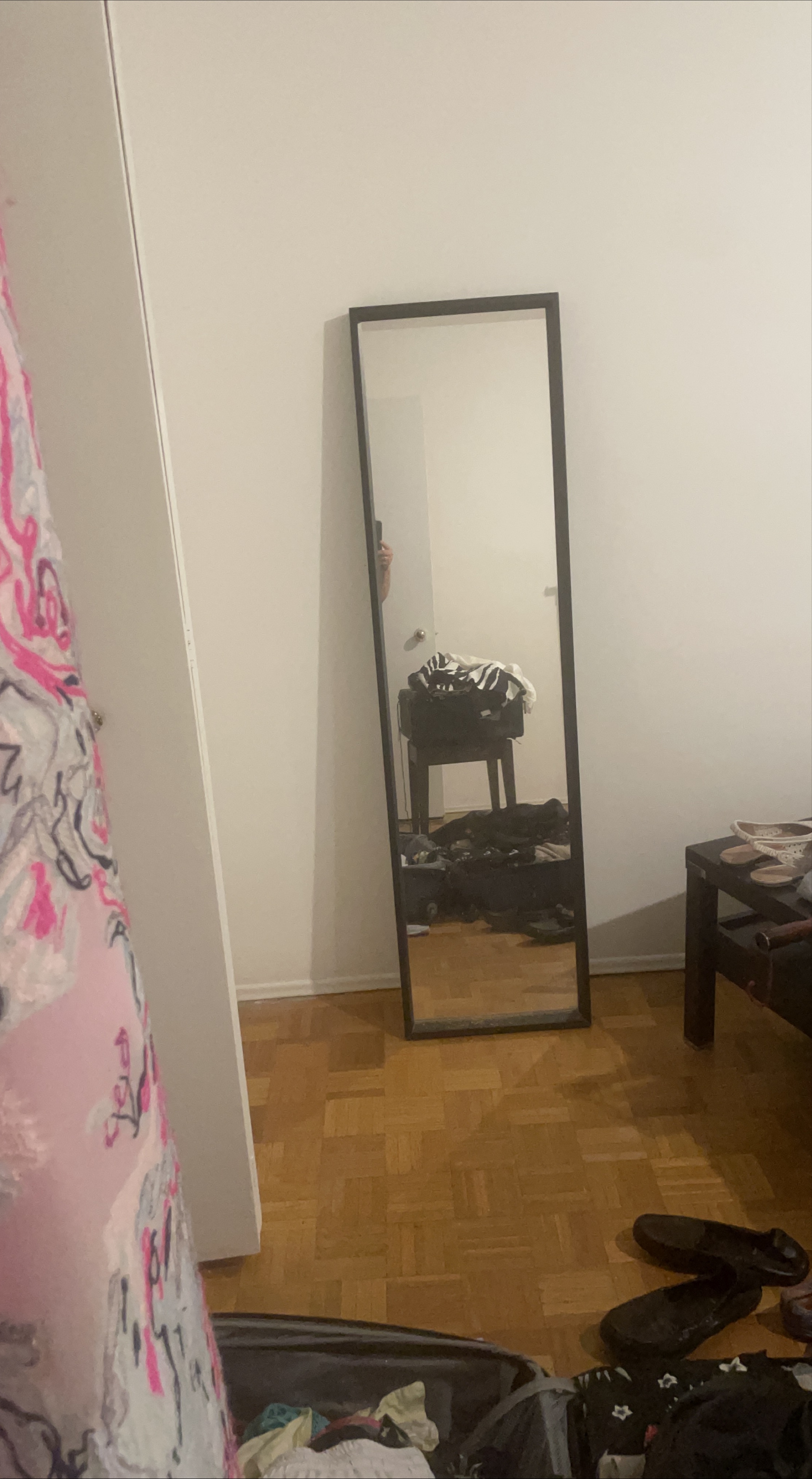 Full Length Mirror - Black Frame thumbnail