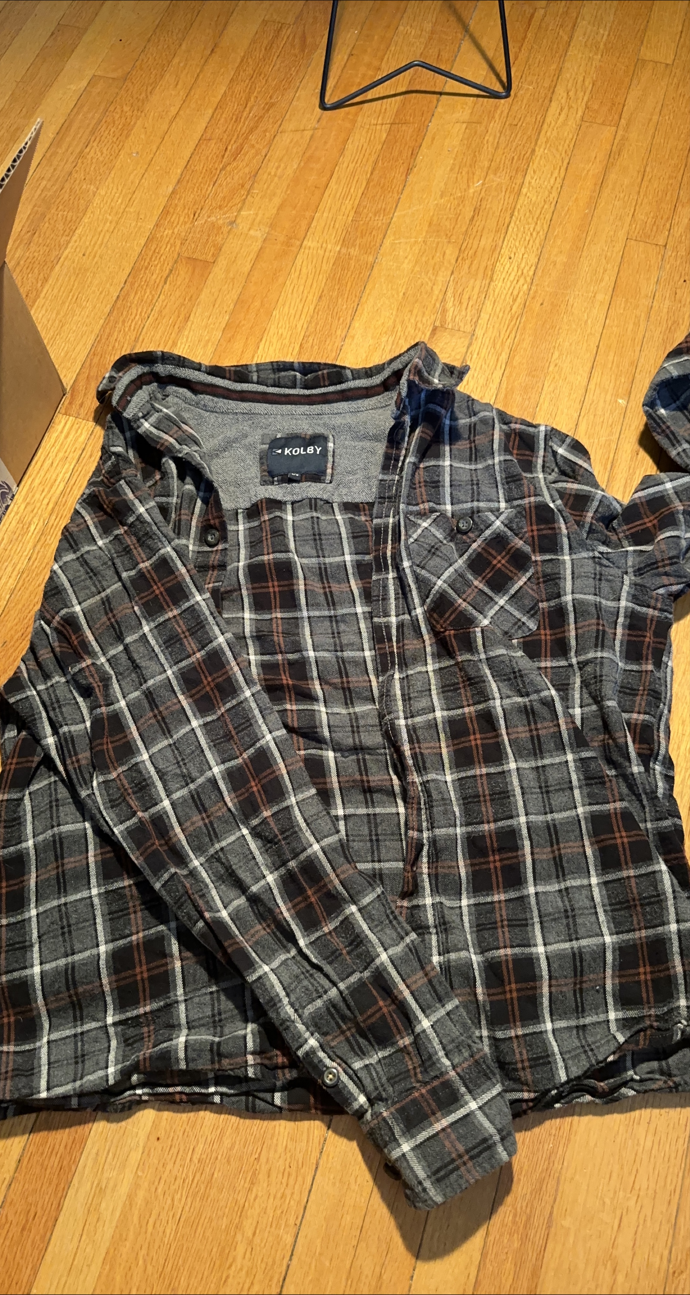 Kolby Flannel Shirt, Size L/G thumbnail