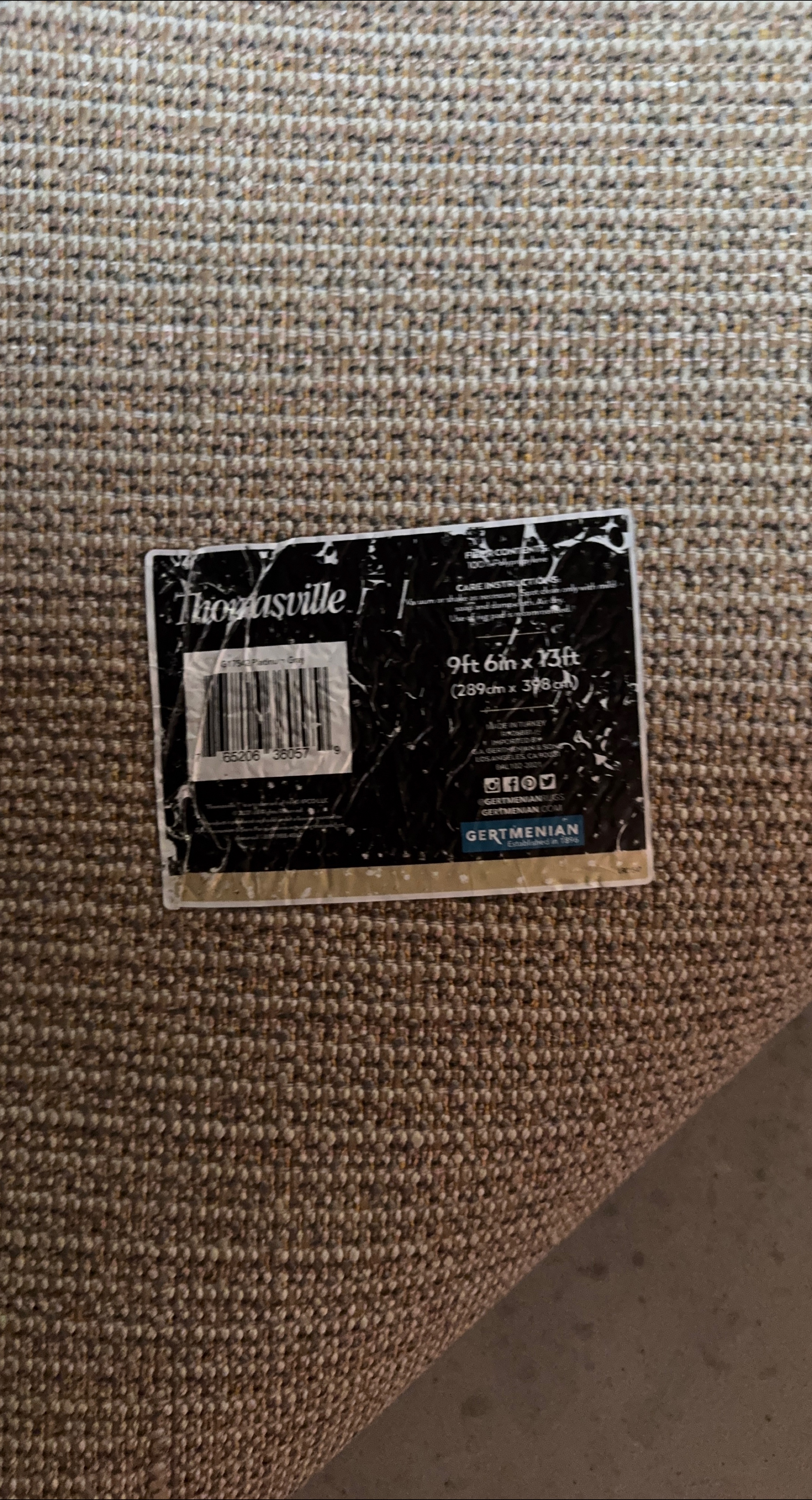 Thomasville Gertmenian Area Rug, 9ft 6in x 13ft thumbnail