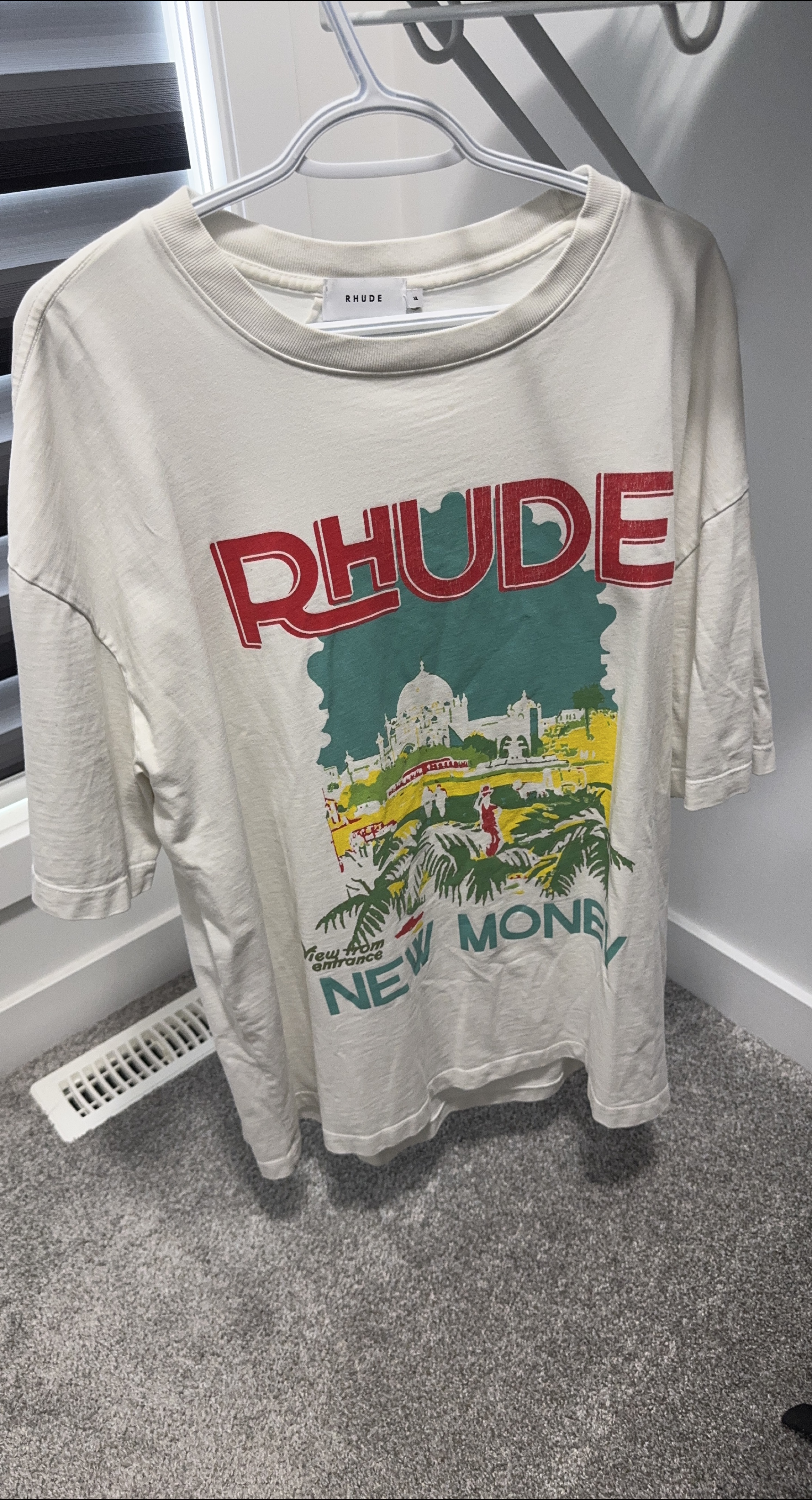 Rhude New Money Graphic T-Shirt - Size L thumbnail
