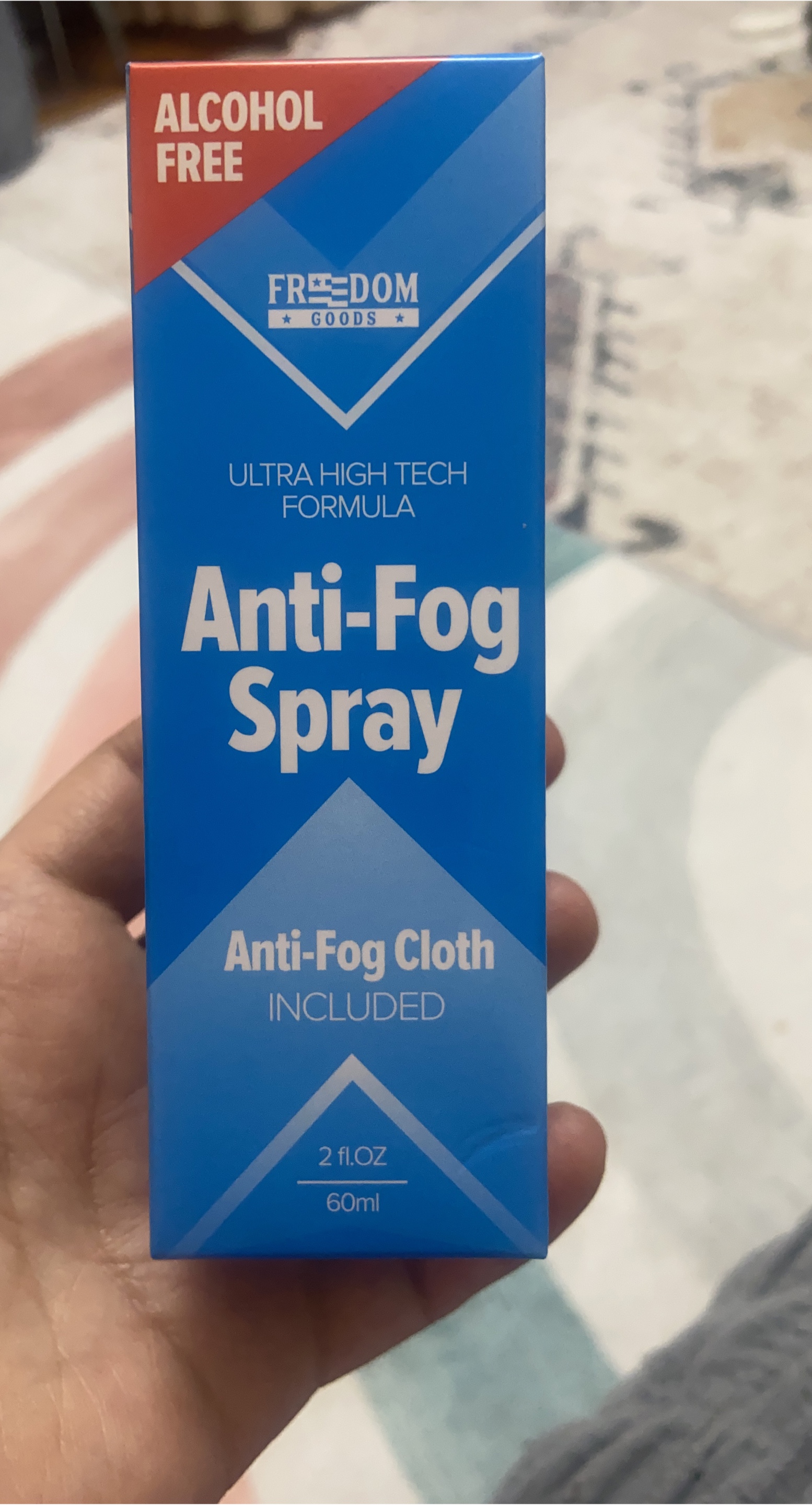 Freedom Goods Anti-Fog Spray with Cloth thumbnail