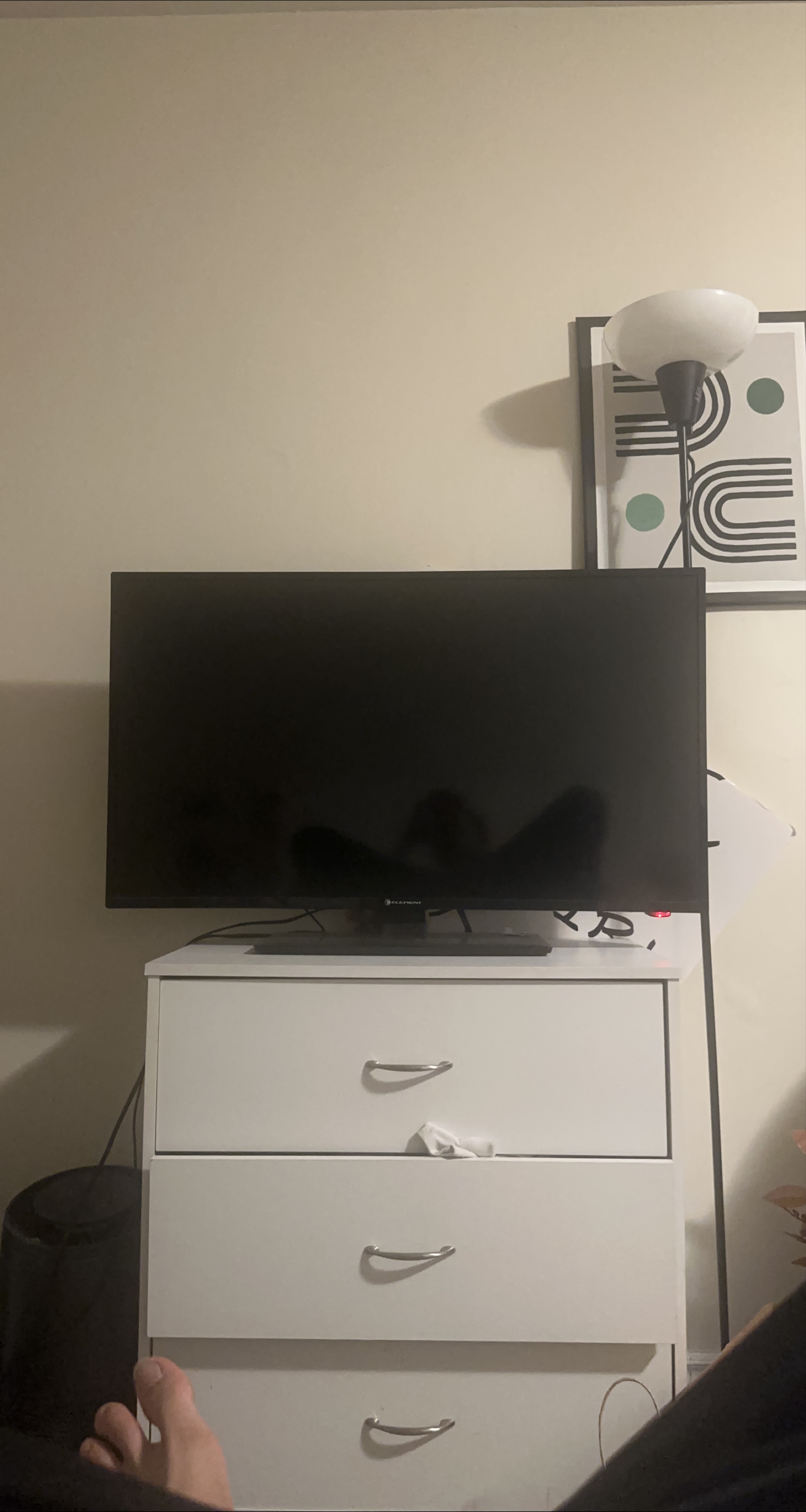 Element TV along with chromecast. (43 inch)