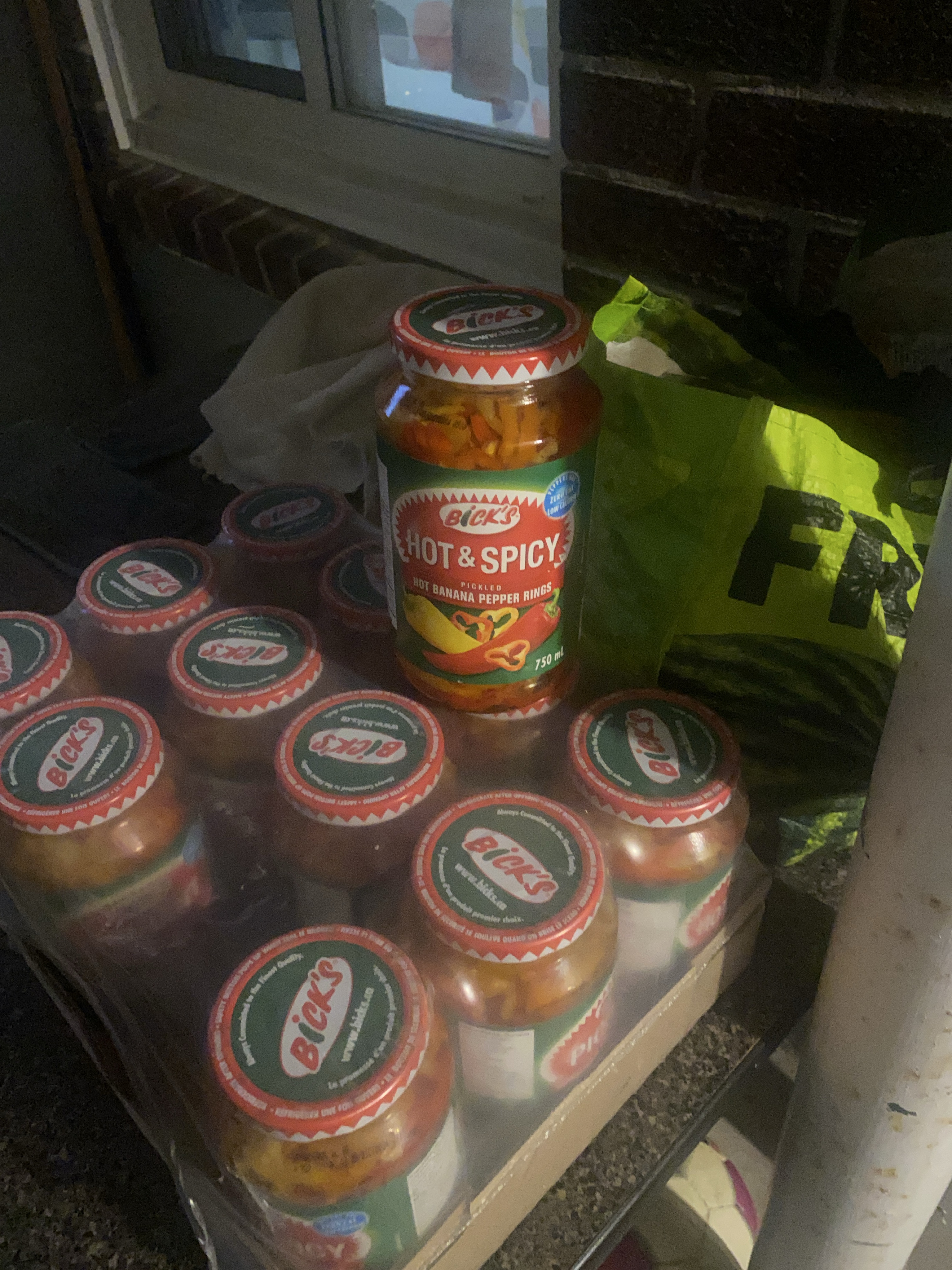 Bick's Hot & Spicy Banana Pepper Rings