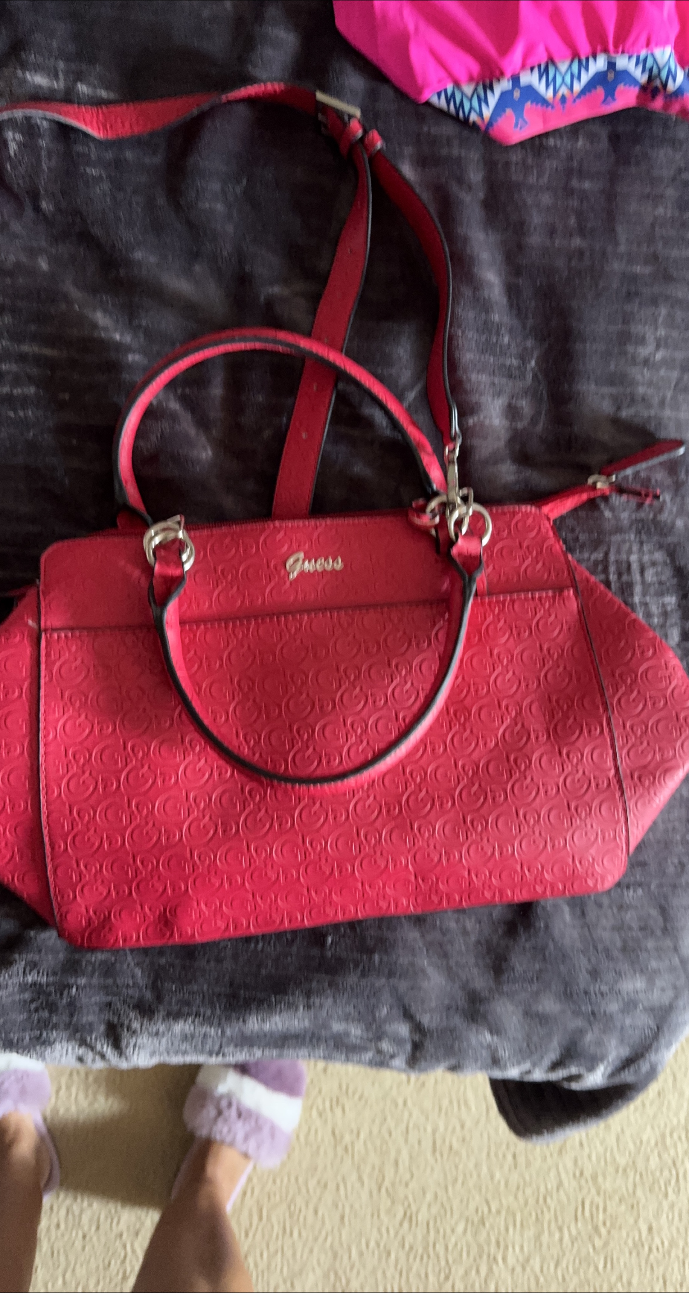 Red Guess Handbag