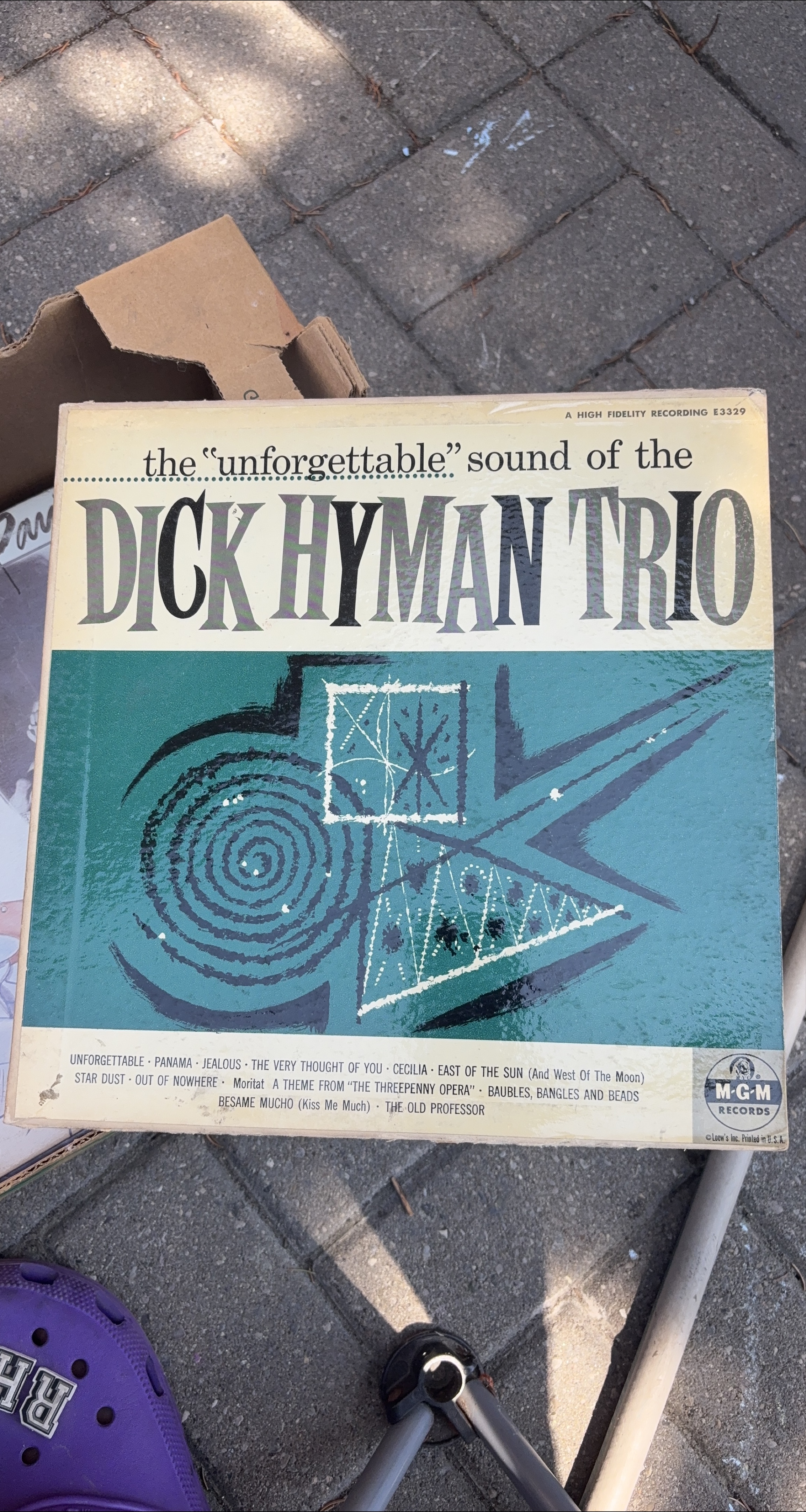 The Unforgettable Sound of the Dick Hyman Trio Vinyl Record thumbnail