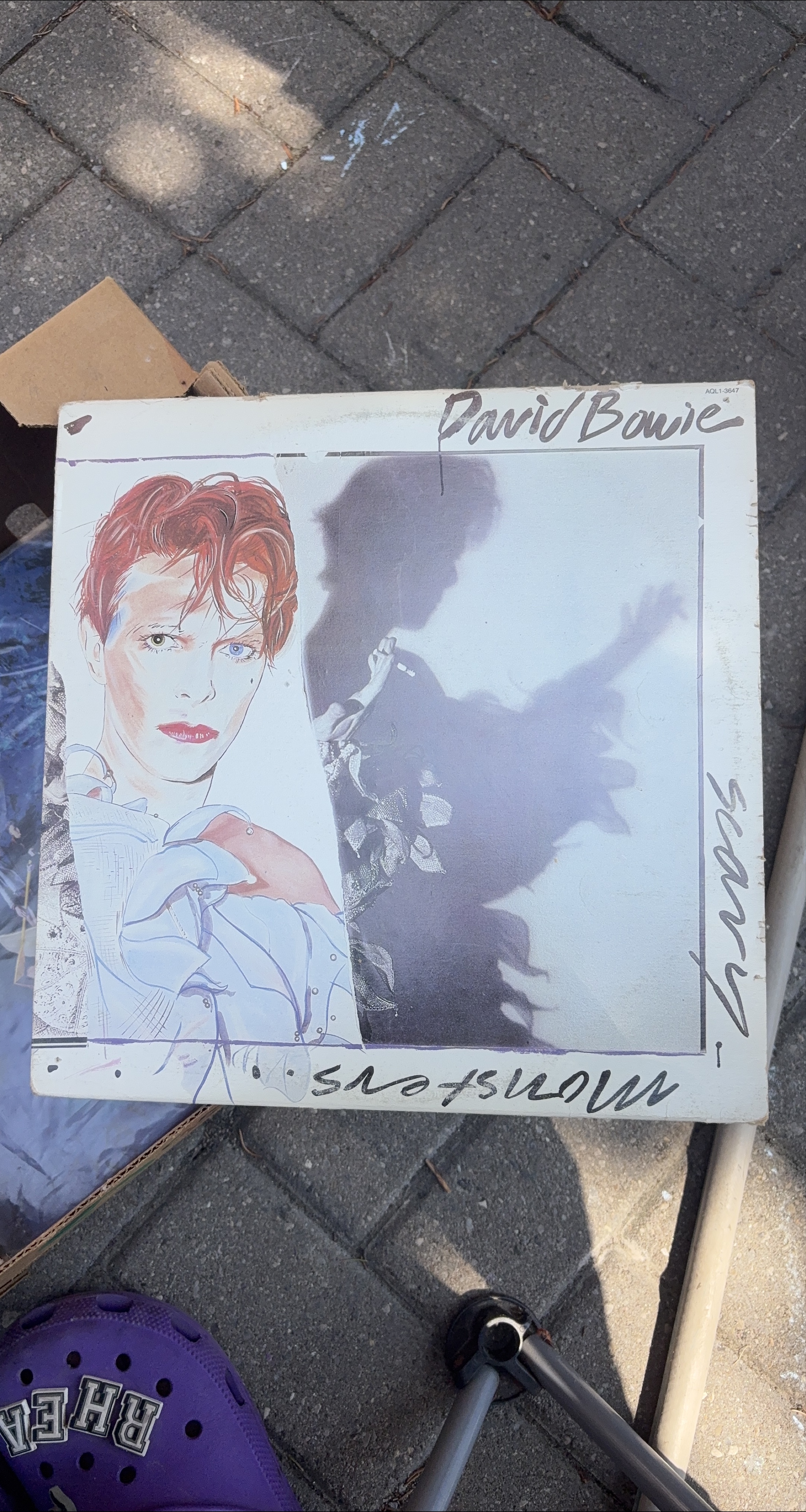 David Bowie - Scary Monsters Vinyl Record thumbnail