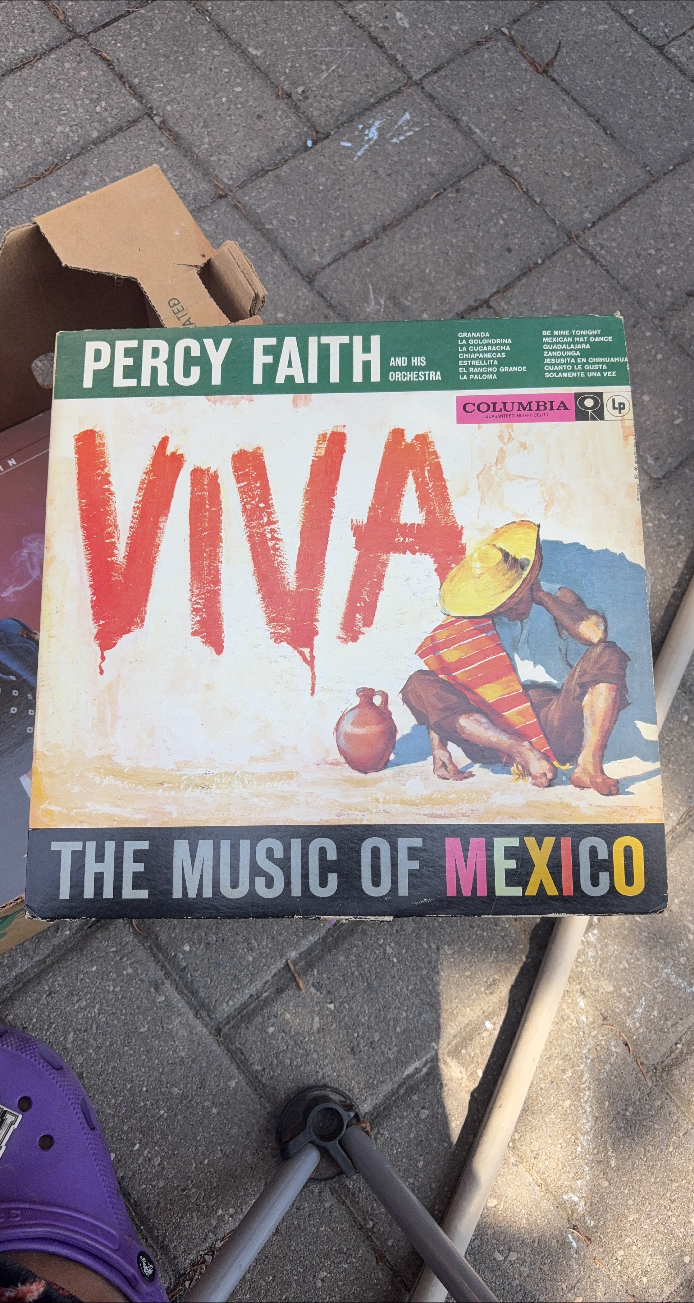 Percy Faith - Viva! The Music of Mexico LP thumbnail