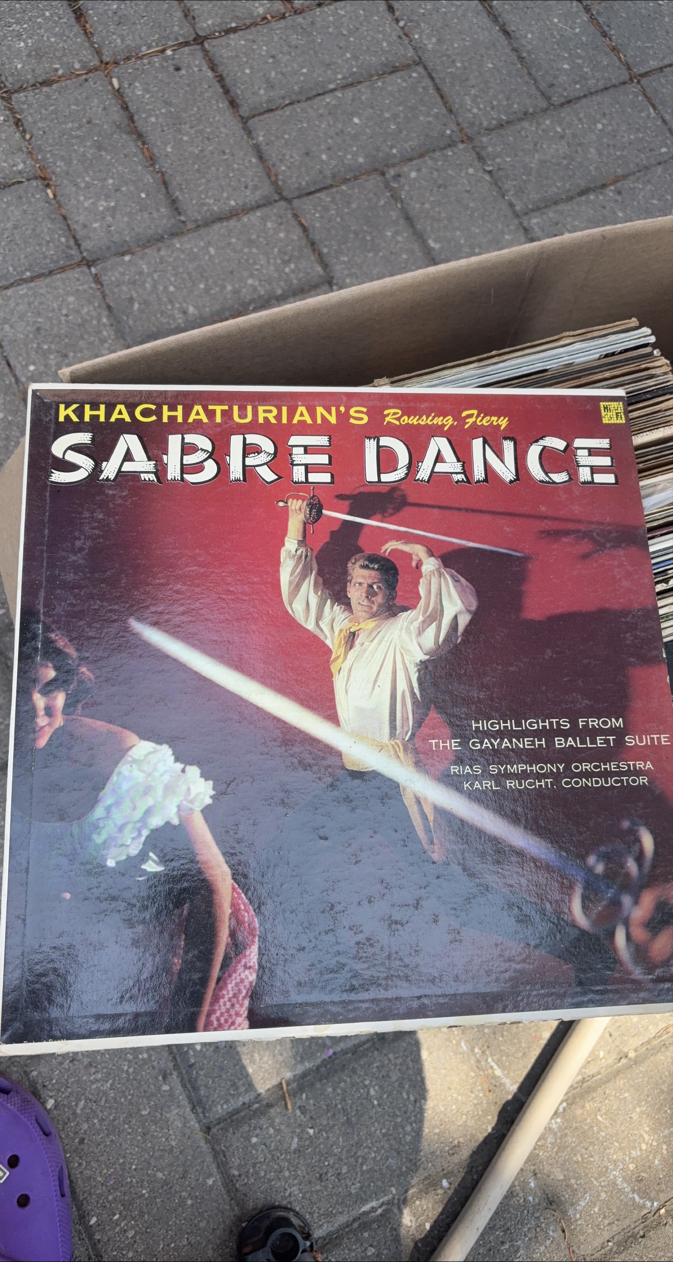 Khachaturian's Sabre Dance Vinyl Record thumbnail