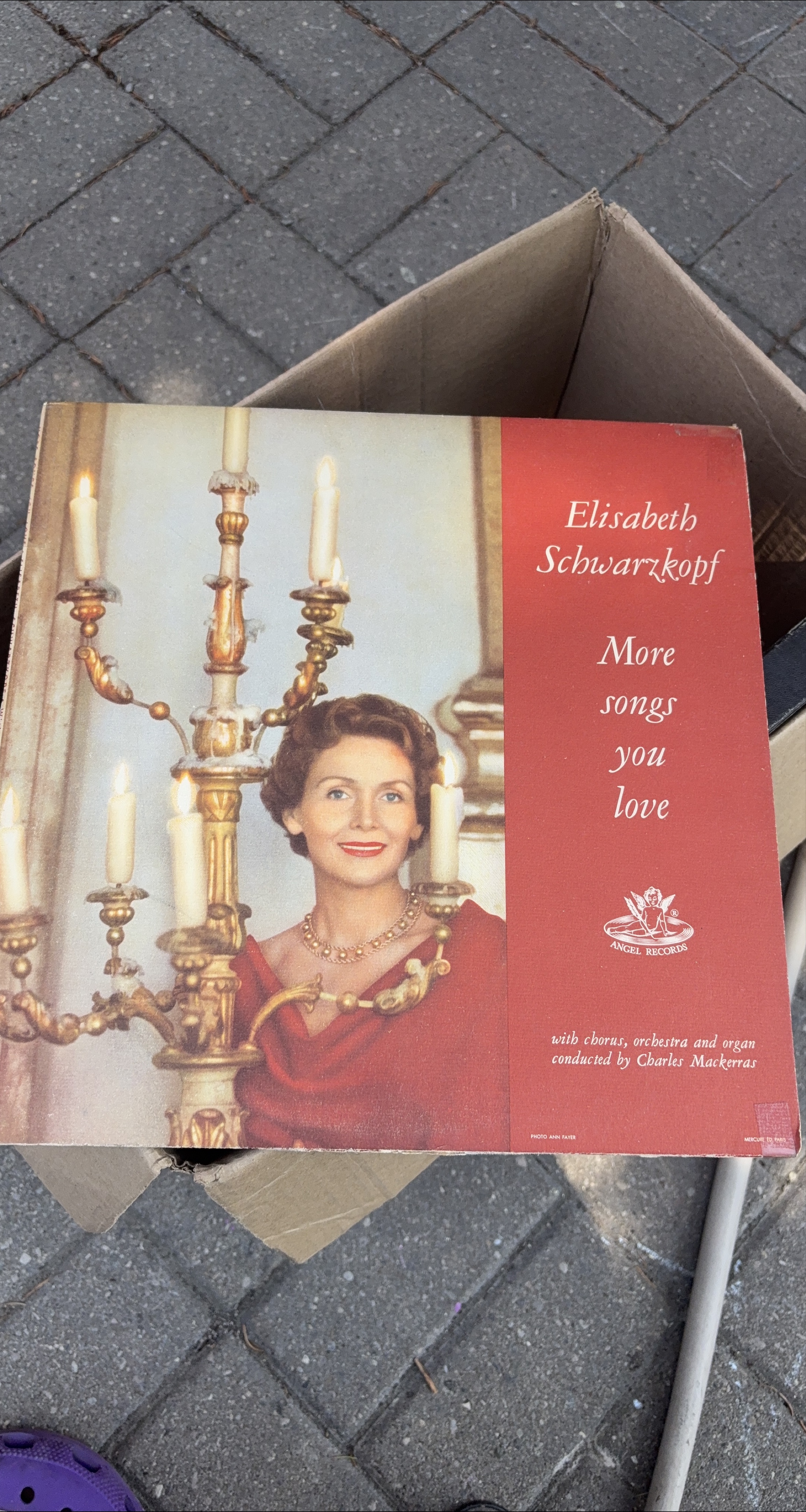 Elisabeth Schwarzkopf - More Songs You Love Vinyl Record thumbnail