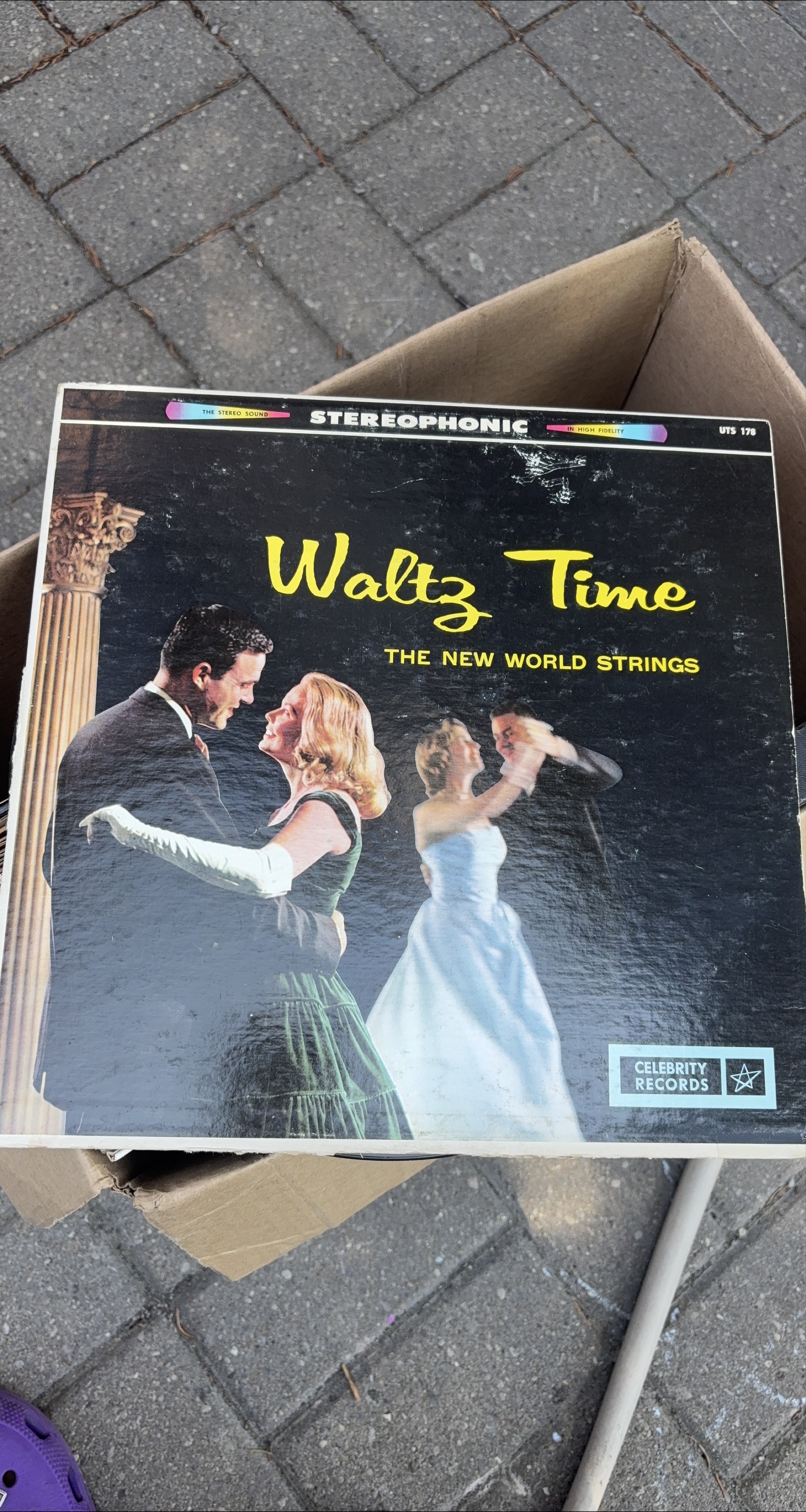 Waltz Time - The New World Strings Vinyl Record thumbnail